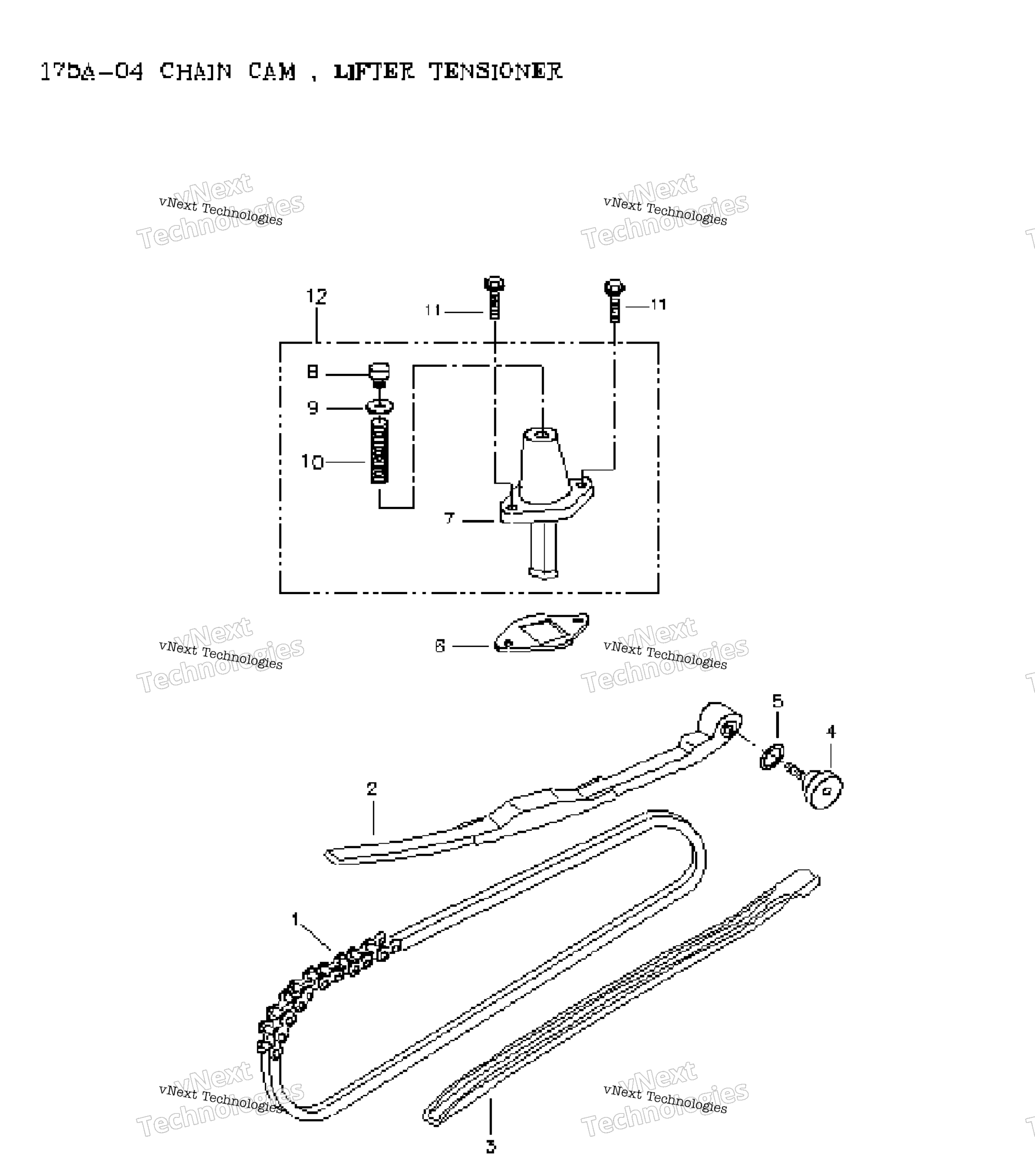 цепь Tensioner