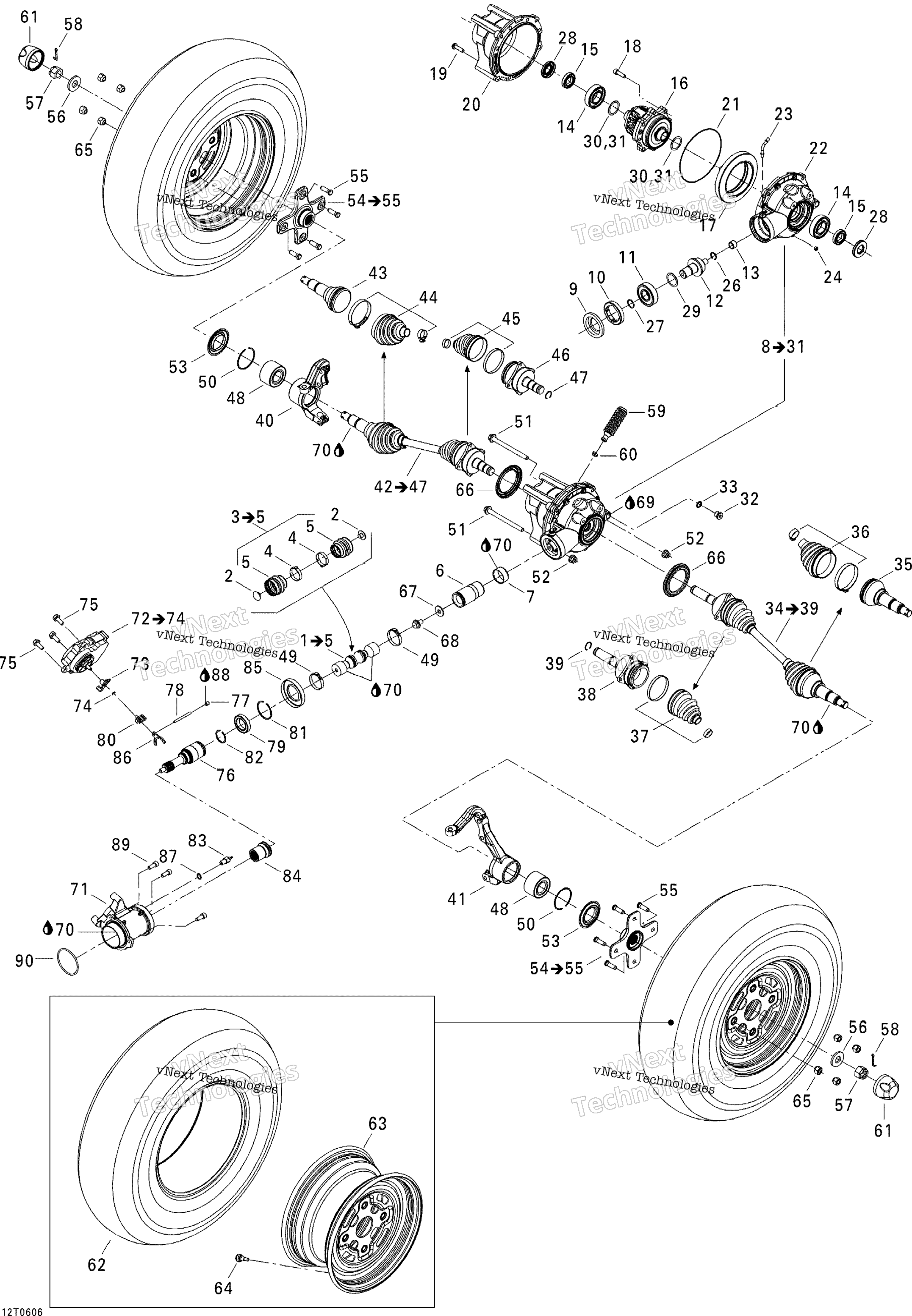 Привод System, Front, Std