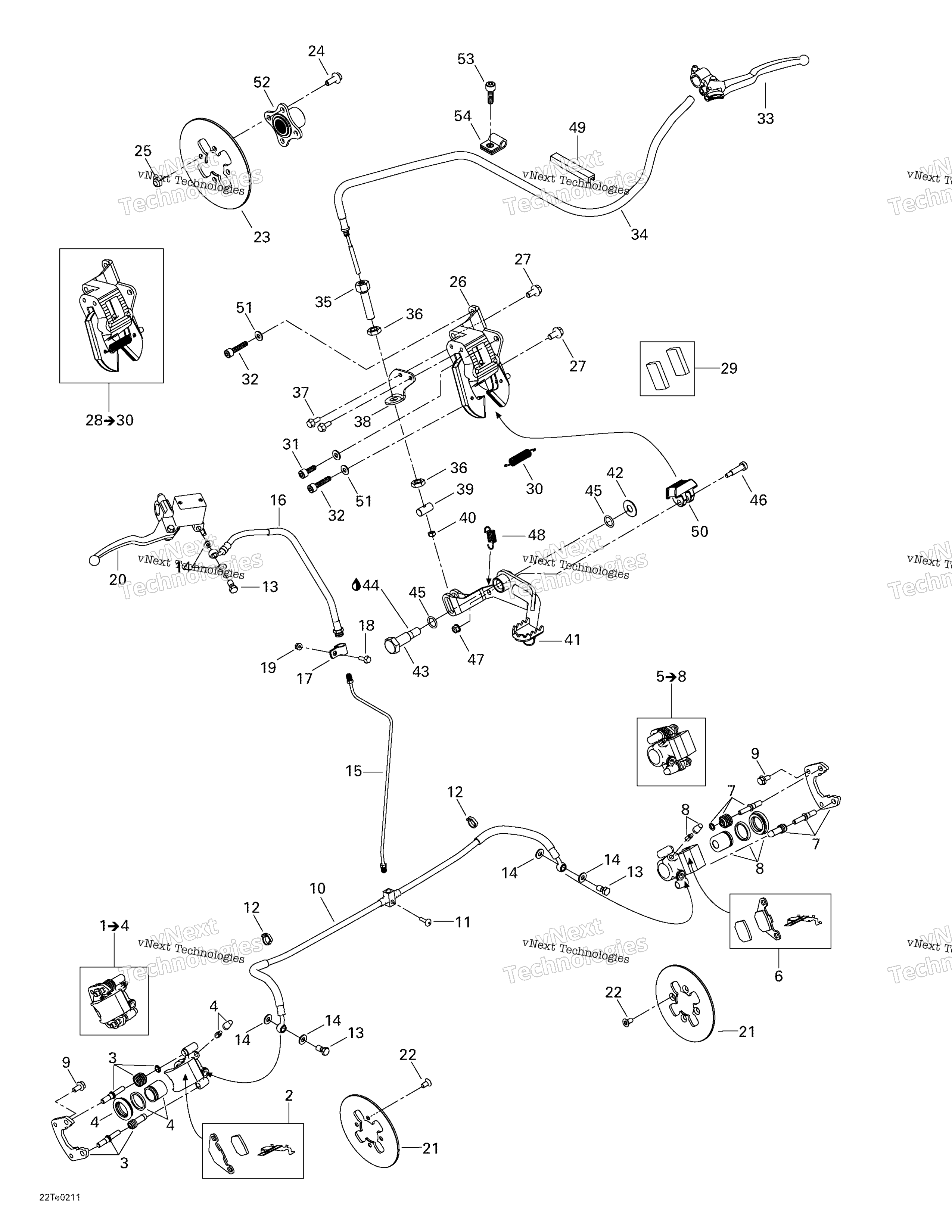 Hydraulic тормоз