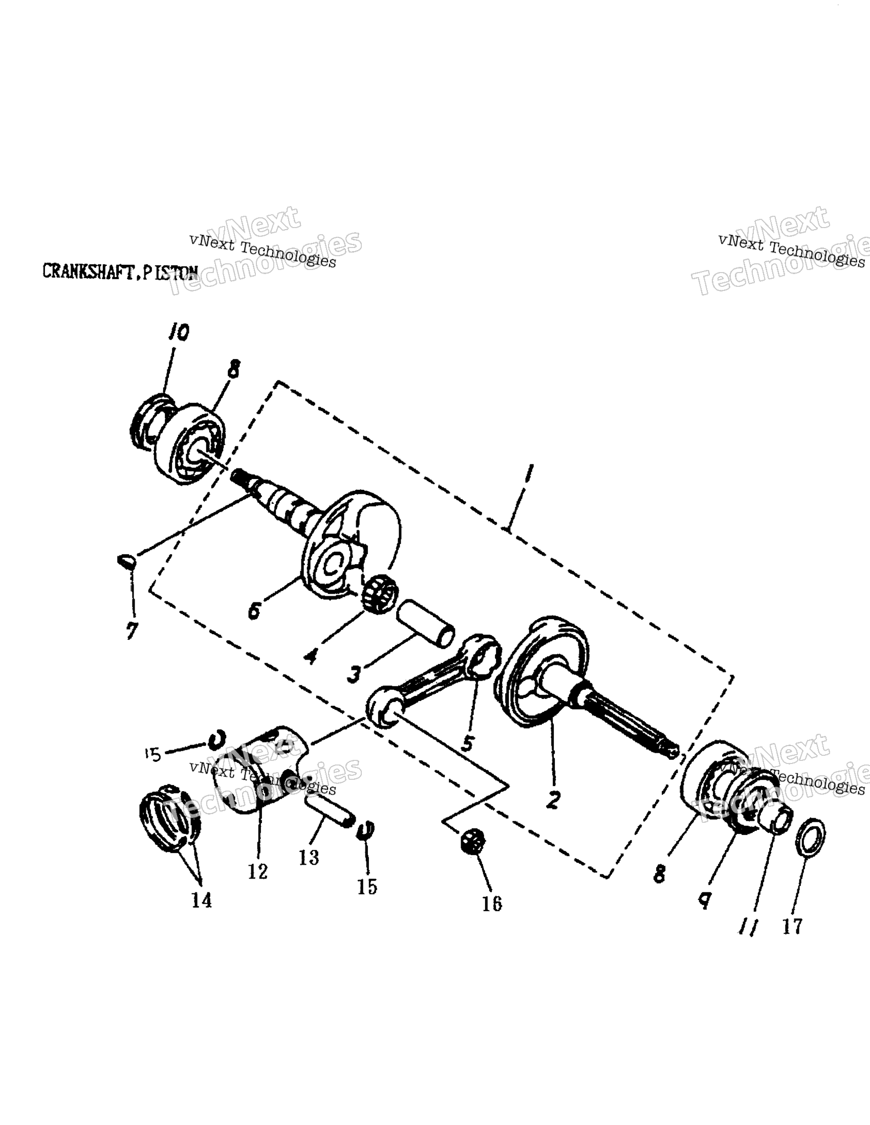 Camshaft, поршень (166 02)