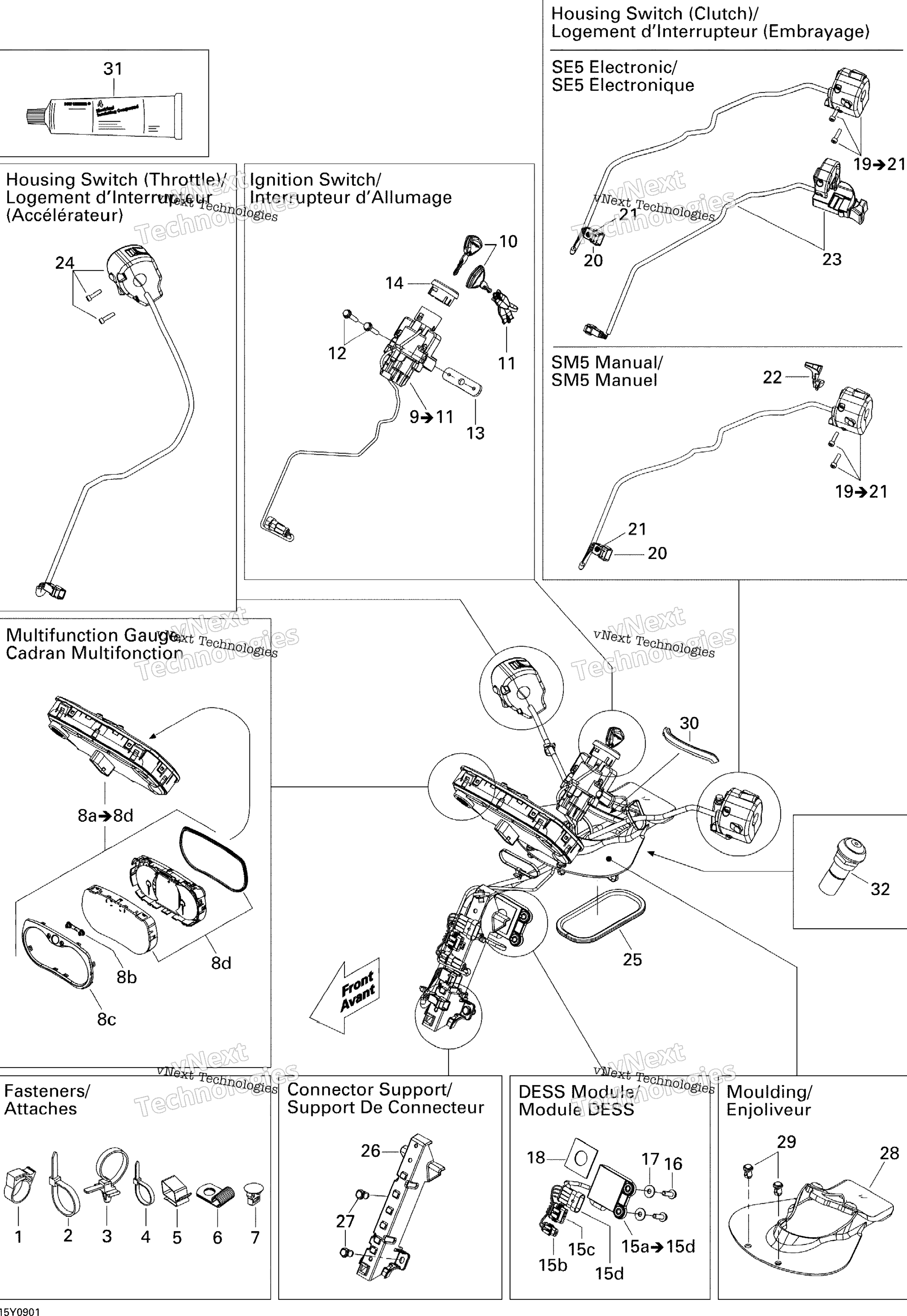 Электрооборудование Accessories, Steering Se5 Electronic