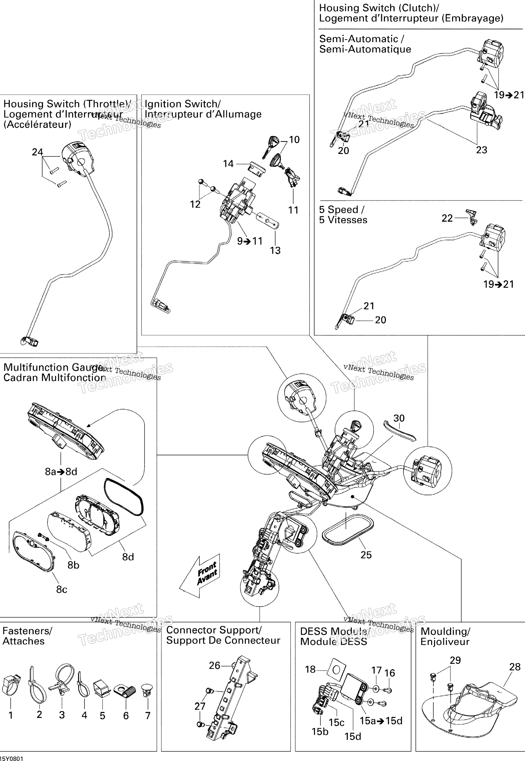Электрооборудование Accessories, Steering Fs