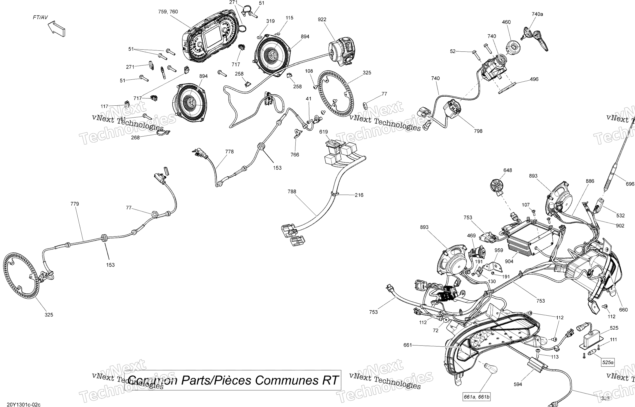 Электрооборудование System Common Parts Rt