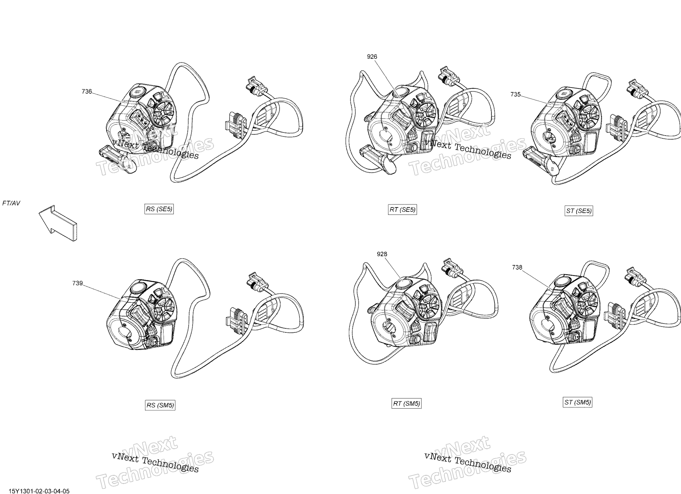 Электрооборудование Accessories, Steering Comodo