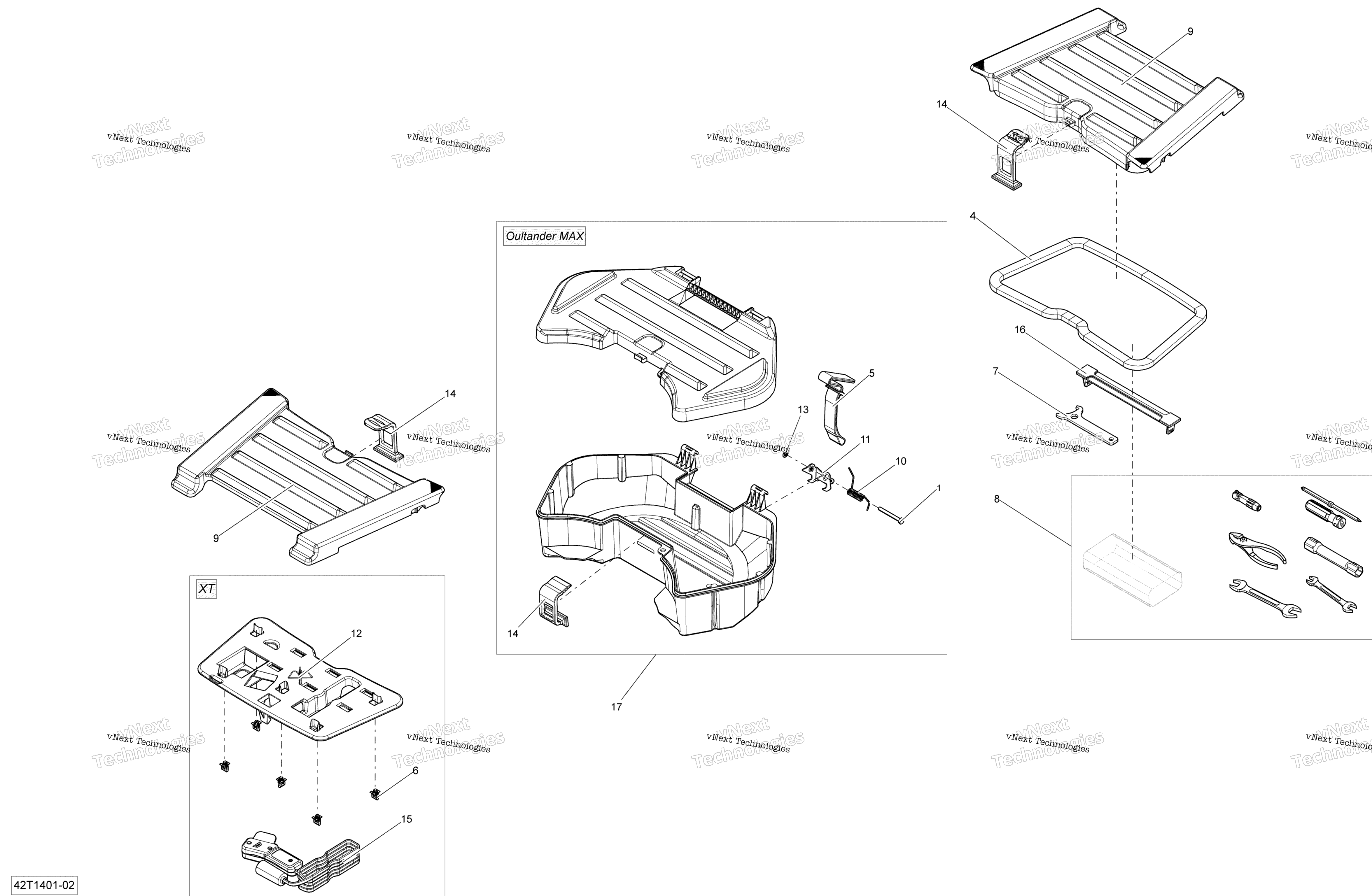 Задняя часть Cargo Box