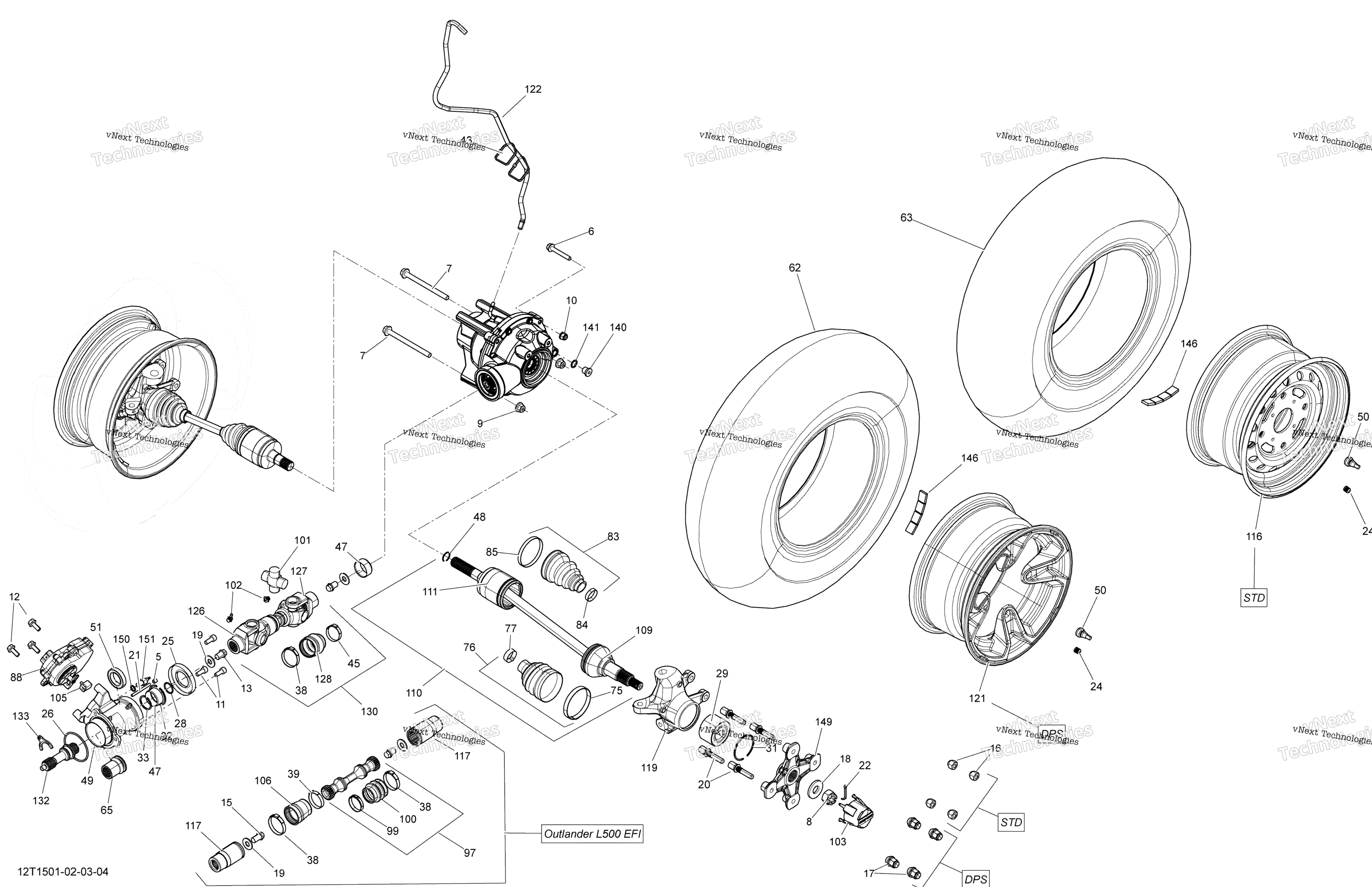 Привод System, Front