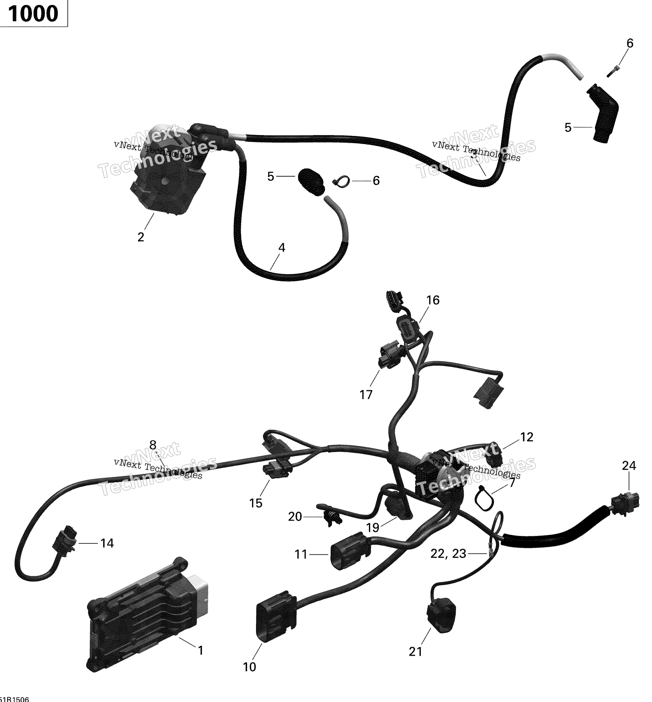 Двигатель Harness And Electronic Module