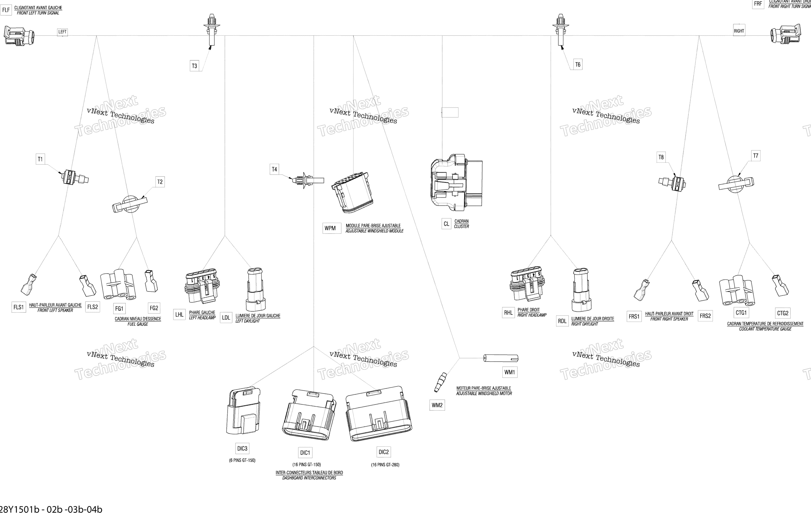 Электрооборудование Harness Console