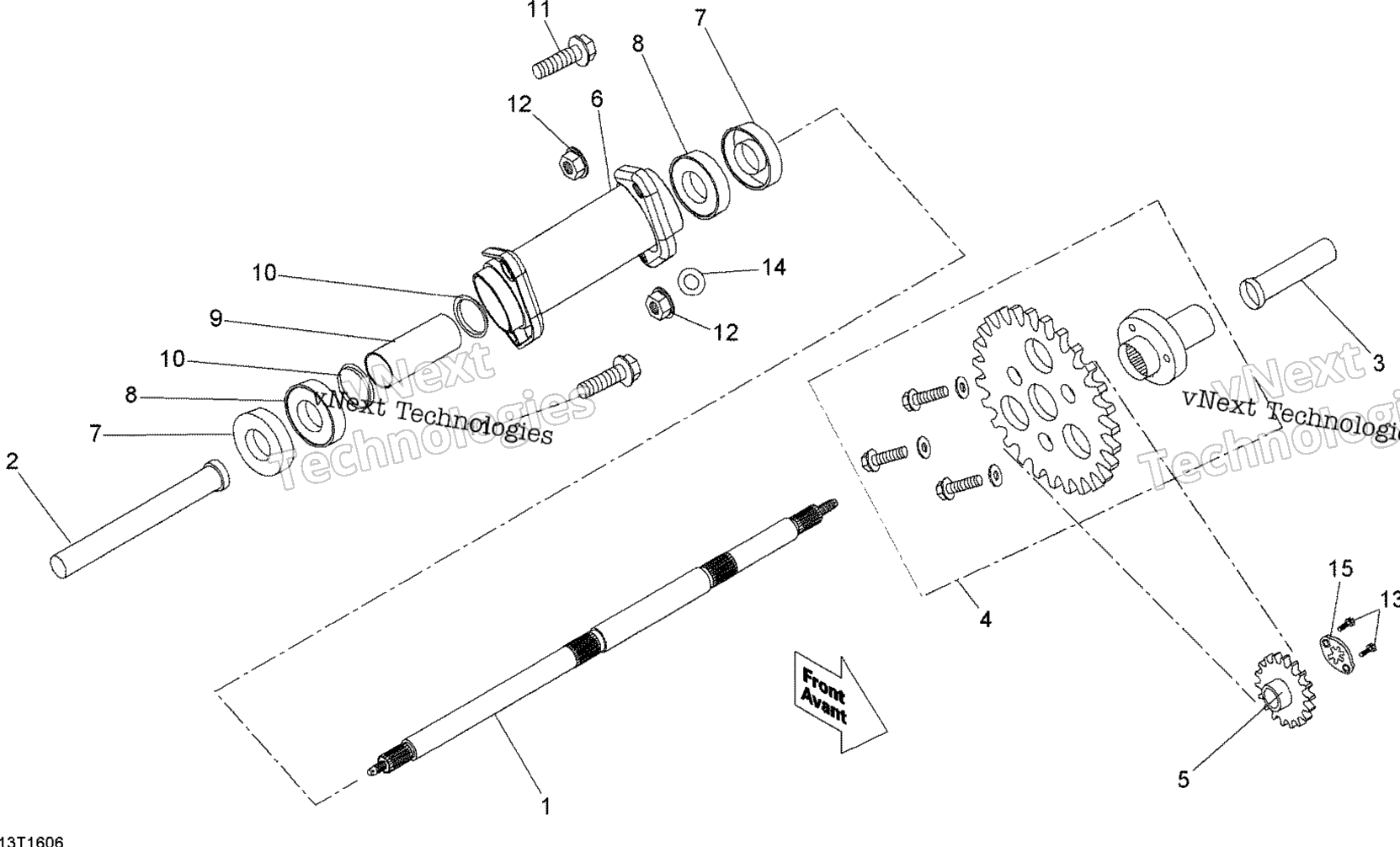 Привод System, Rear
