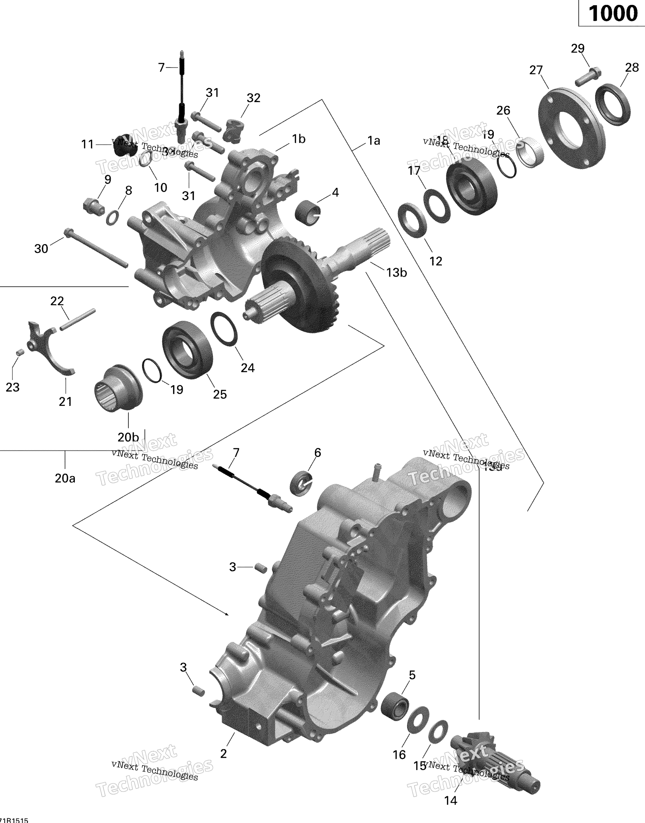 Передача Box Output Shaft_Except T3 Package
