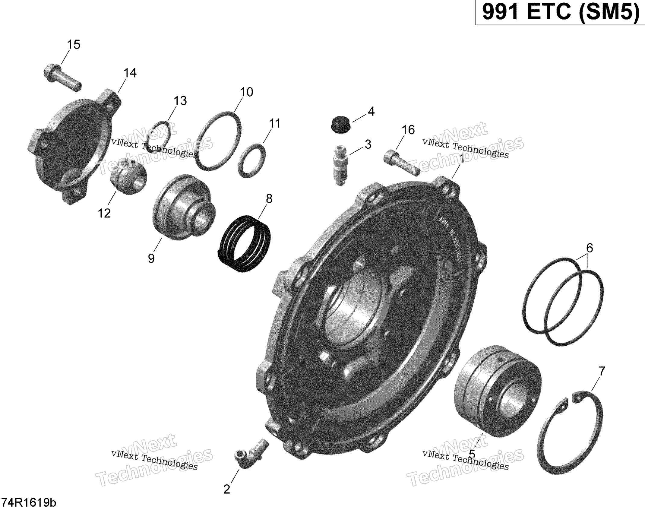 Diaphragm крышка Sm5