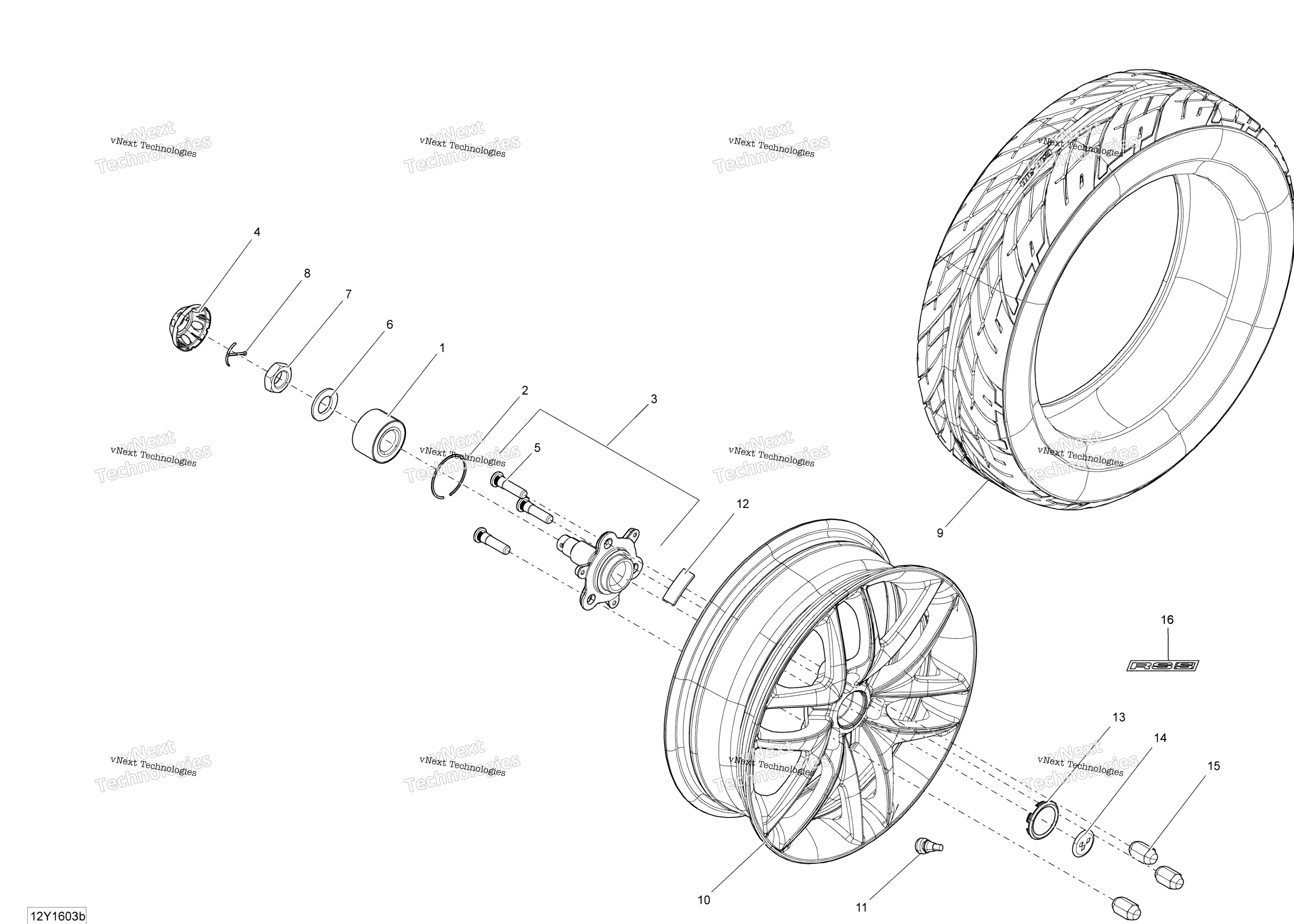 Привод System, Front - Rs-S
