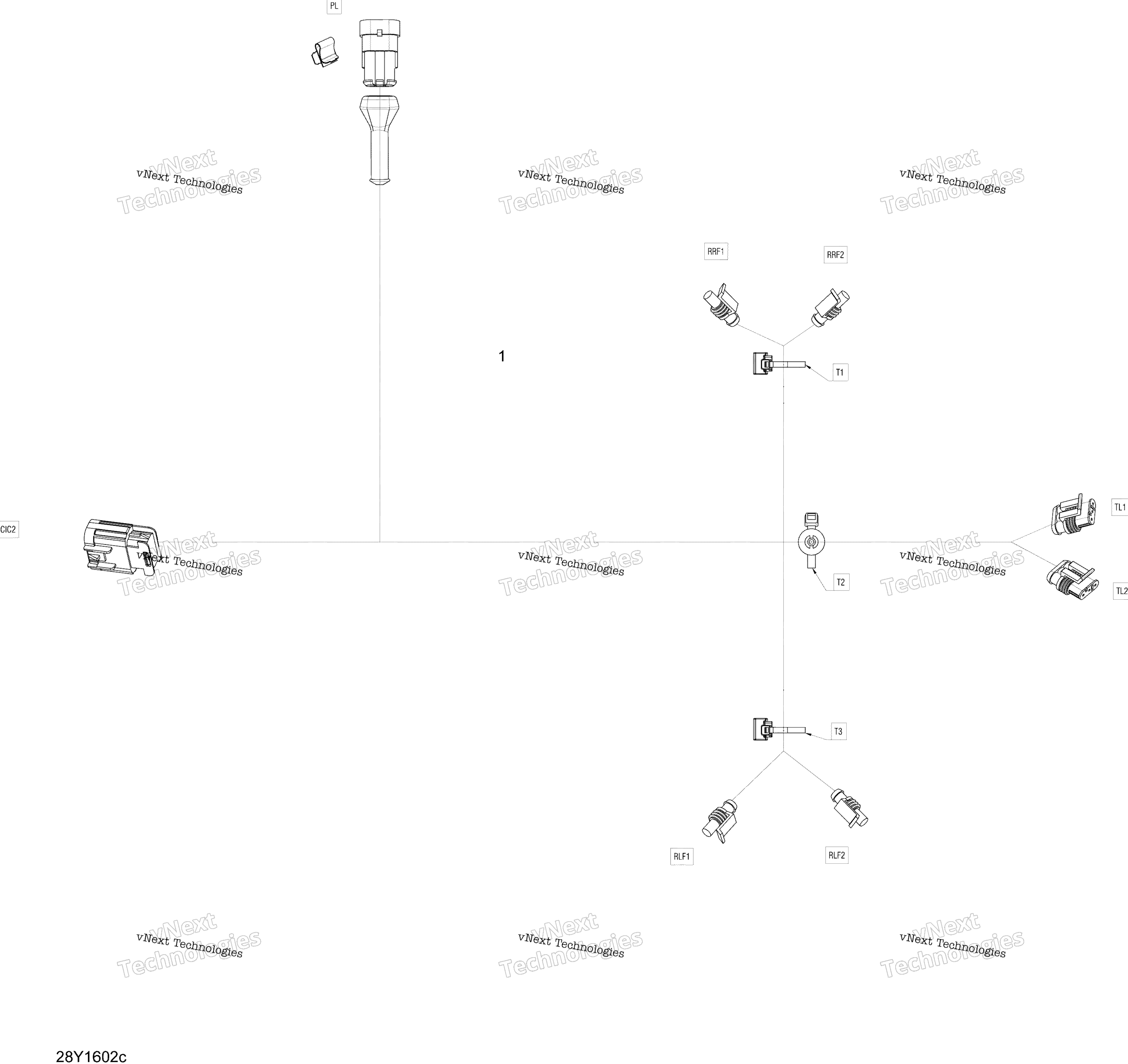 Электрооборудование Harness - Cargo
