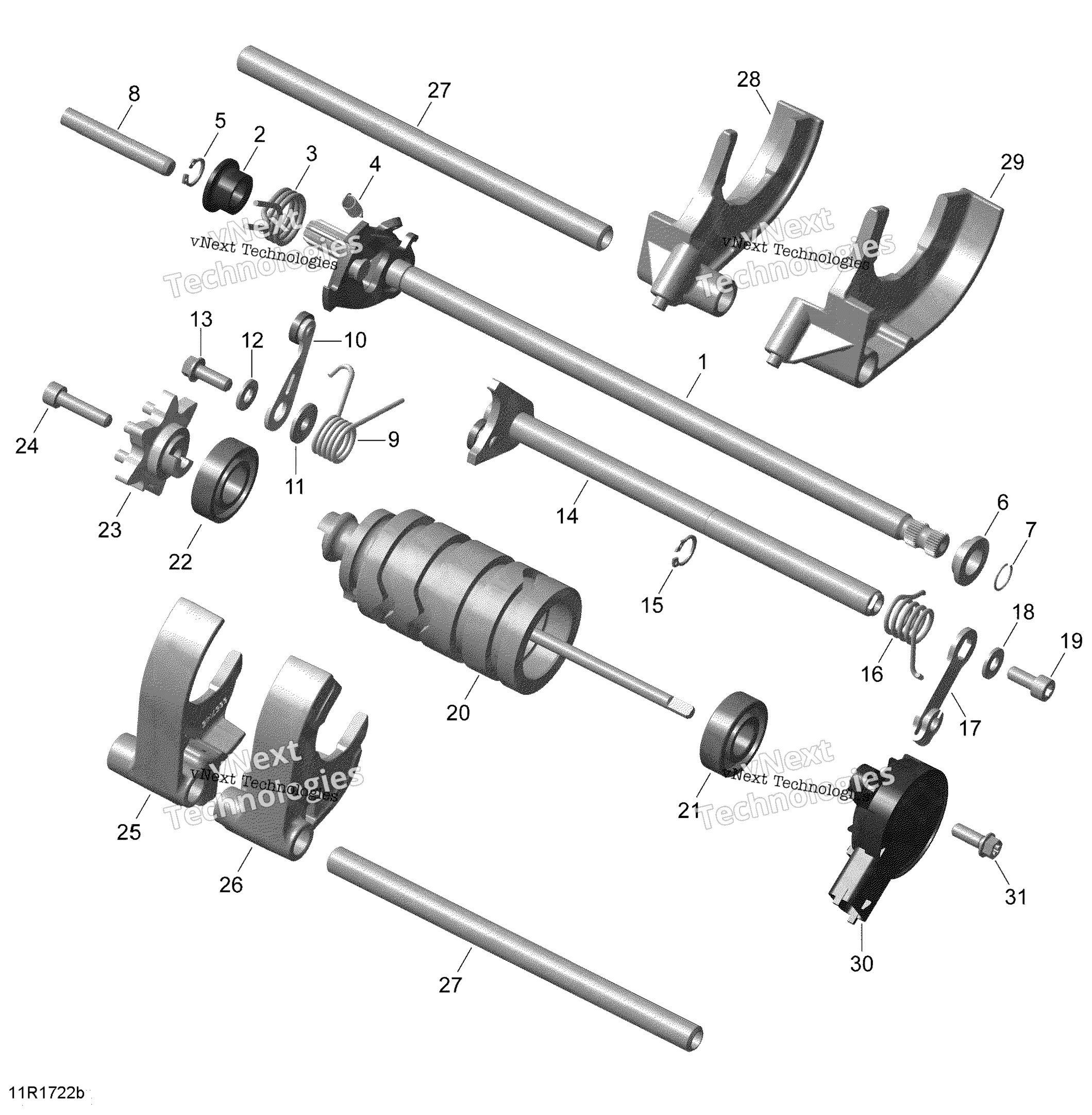 Shifting System Sm6