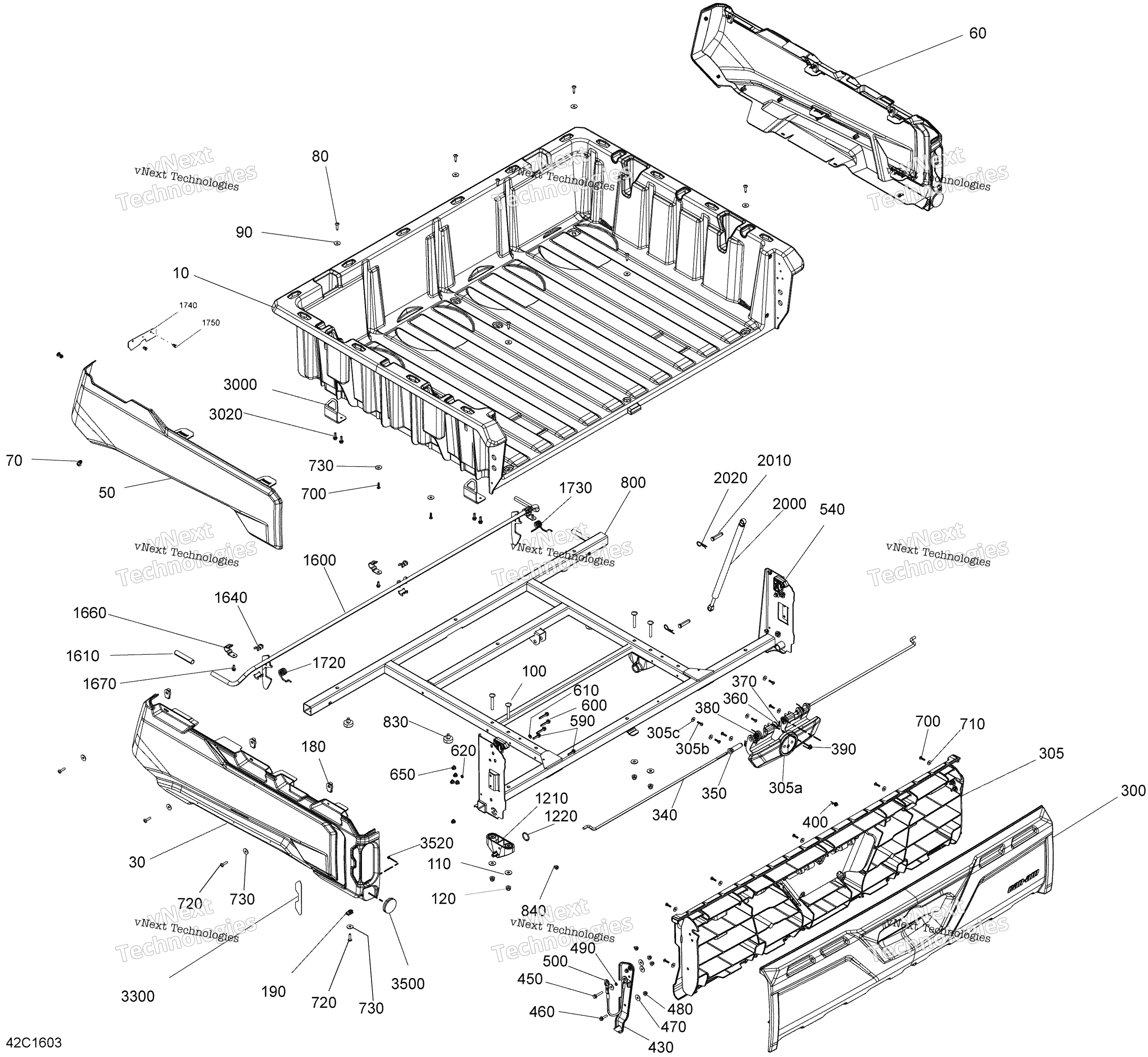 Задняя часть Cargo Box