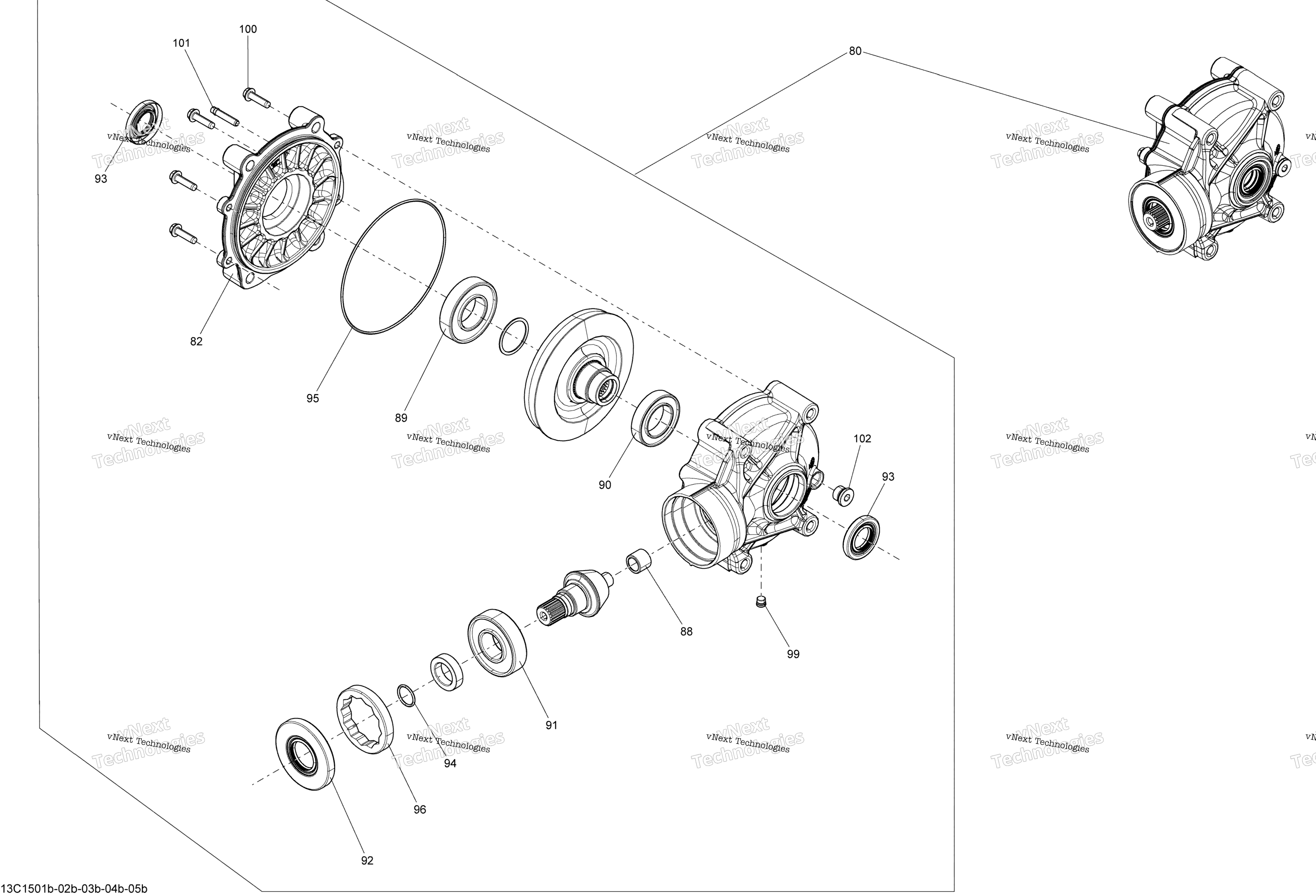Привод System, Rear _Differential