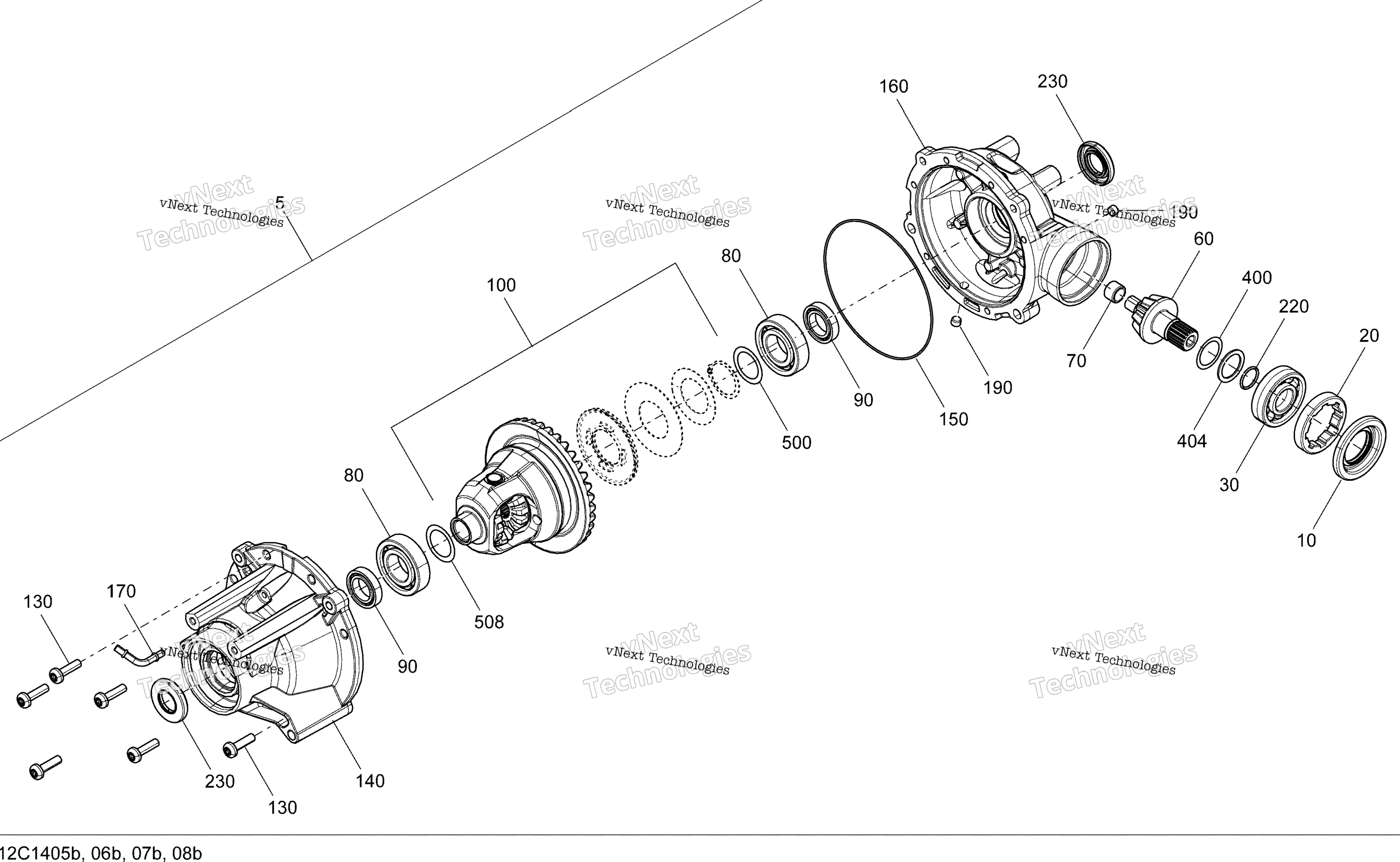 Привод System, Front (Differential)