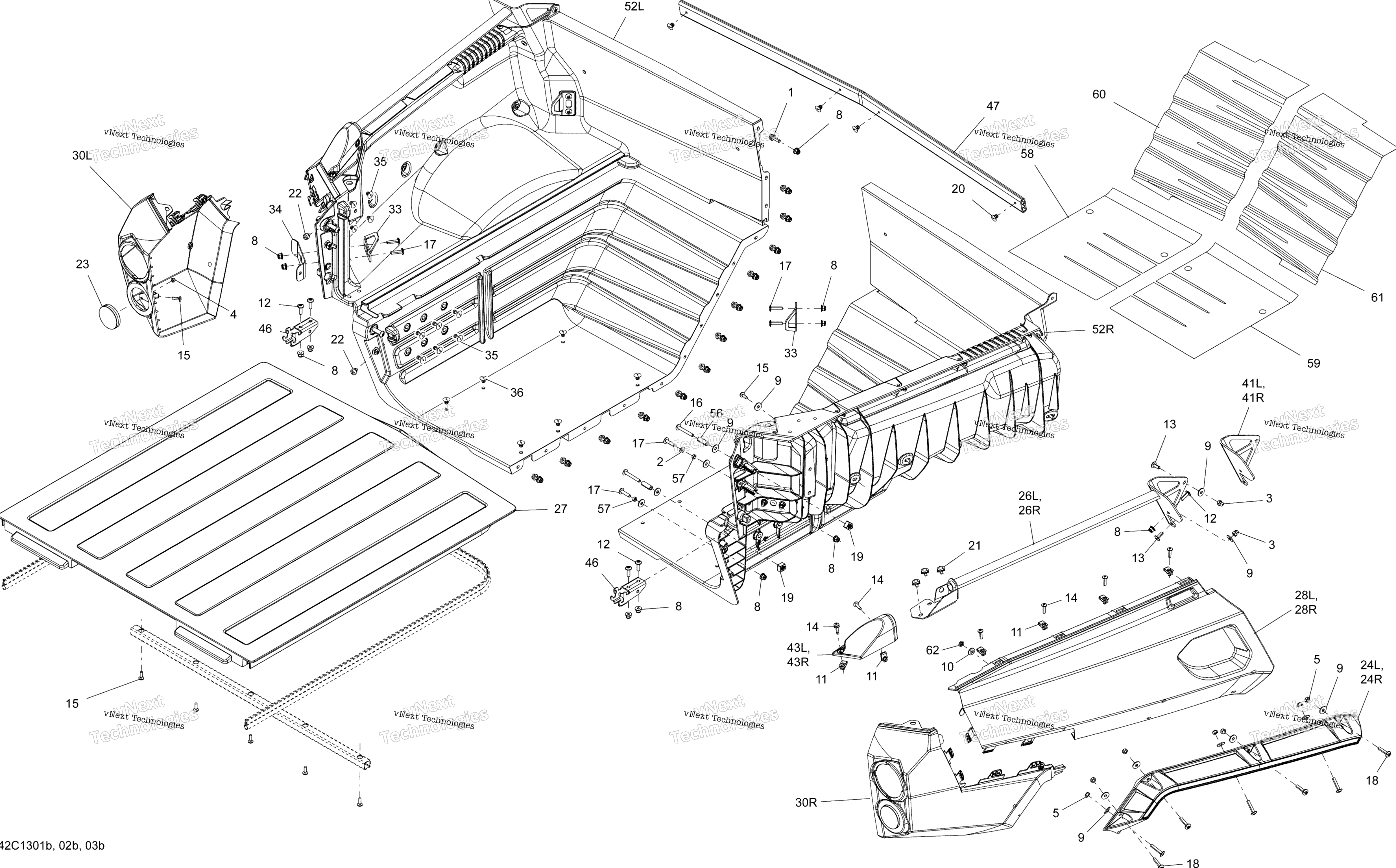 Задняя часть Cargo Box