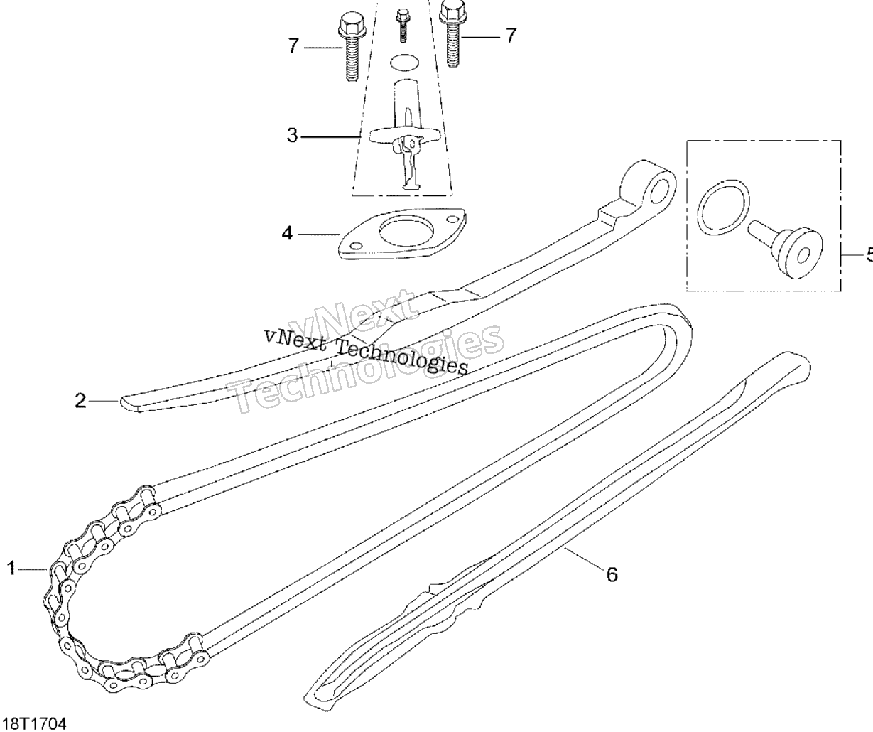 цепь Tensioner