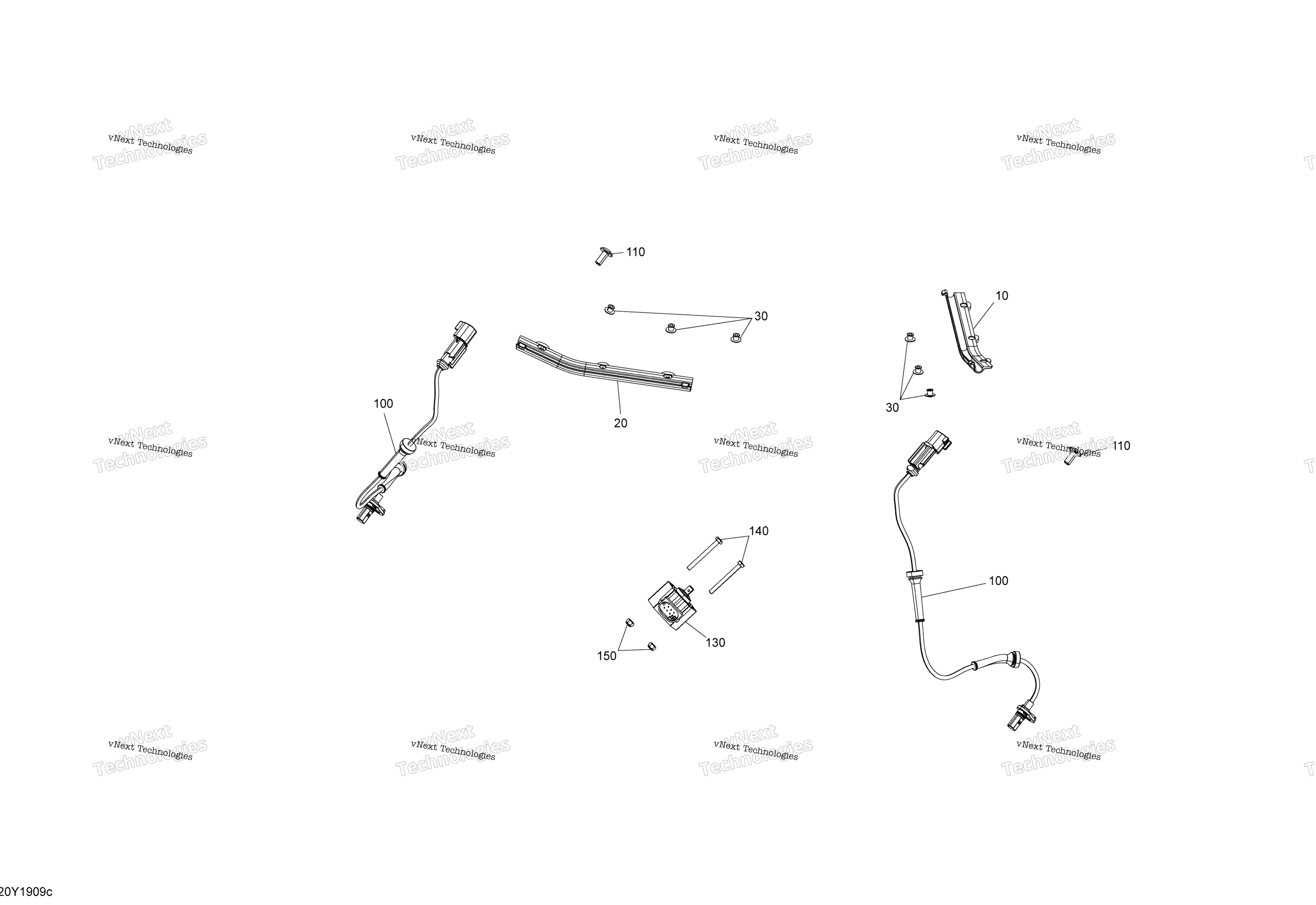 Электрооборудование - Speed Sensor / Steering Position Sensor