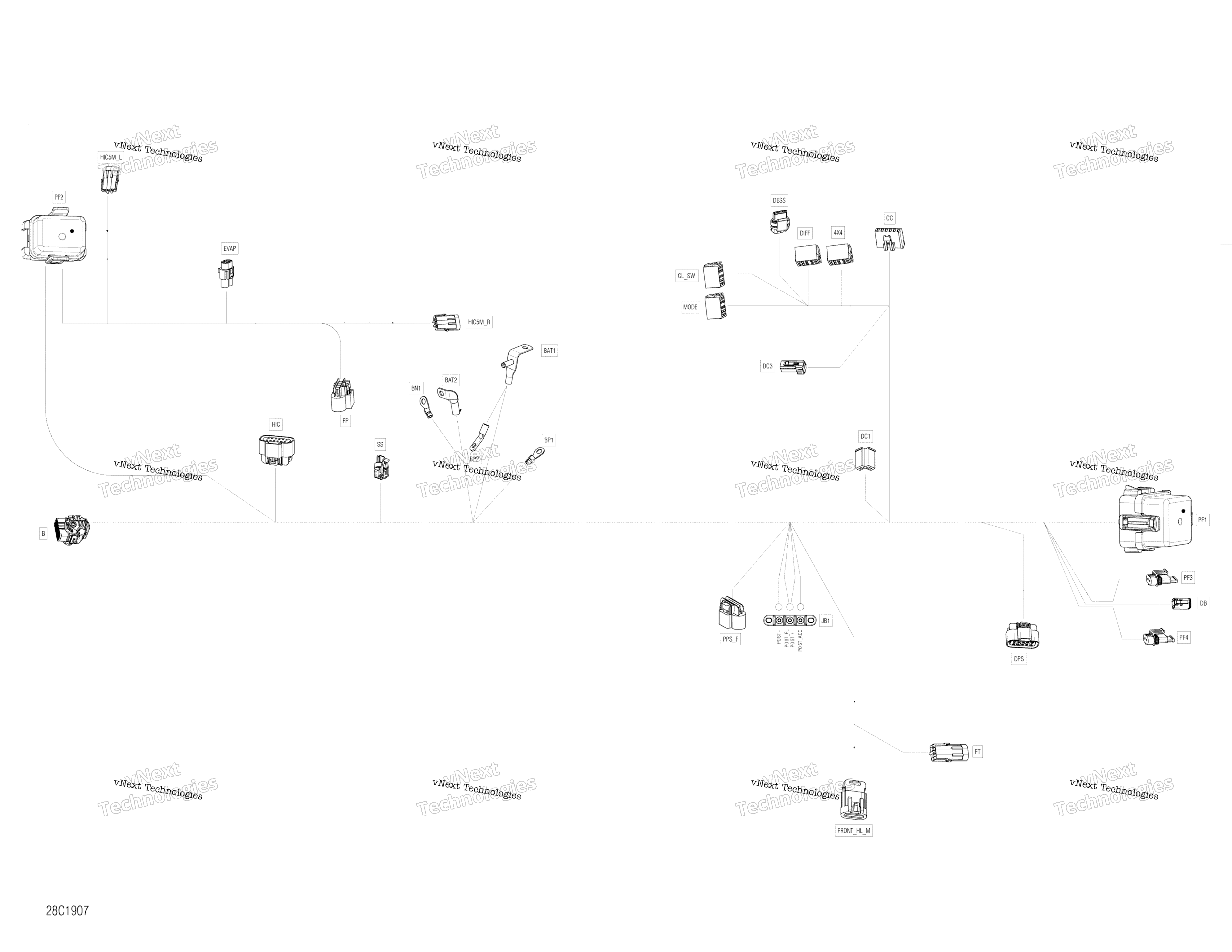Основной Harness - 710006234 - Package Base