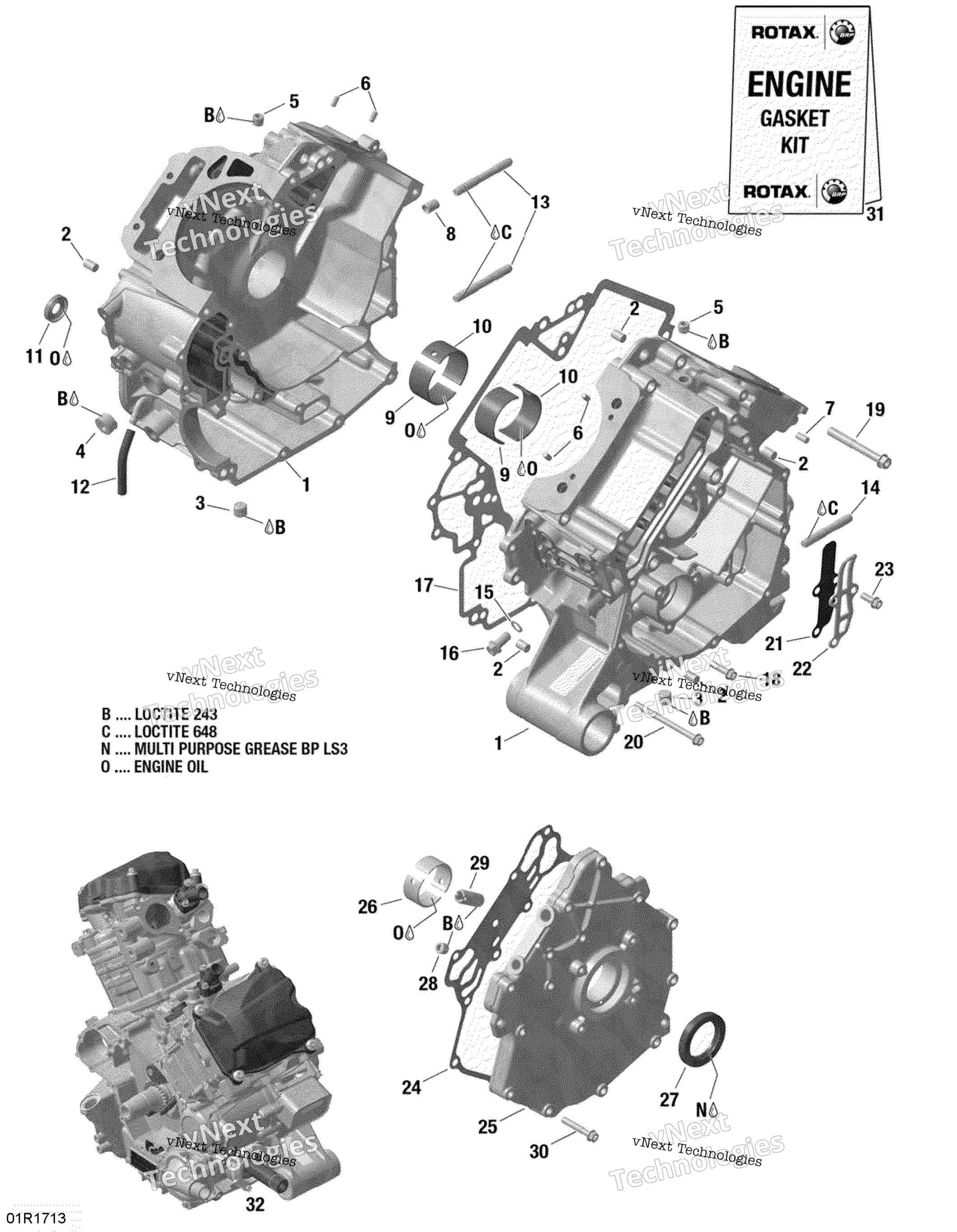 Картер - 1000R Efi (Outlander Except Xxc-Xmr)