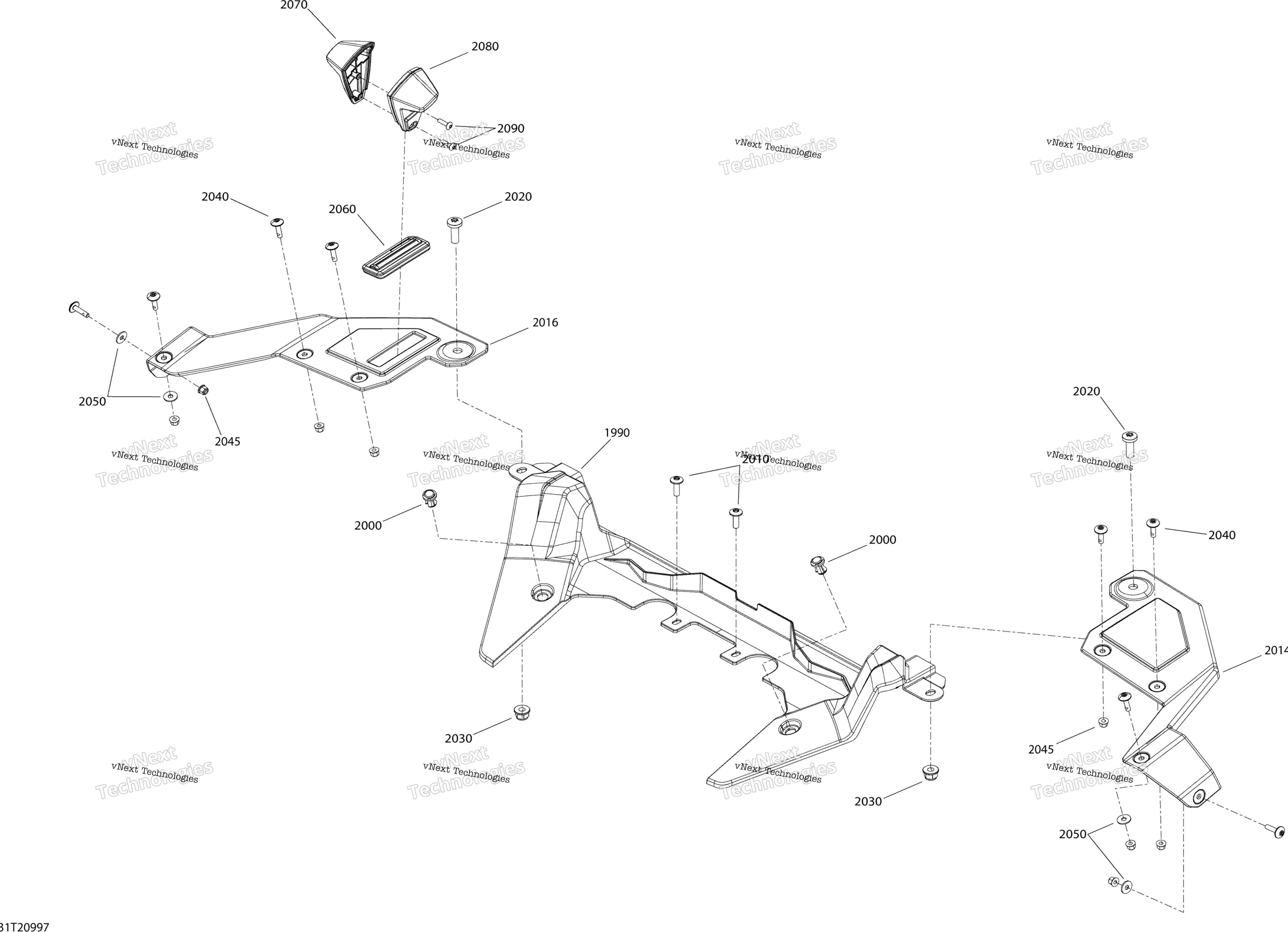 кузов задний Parts