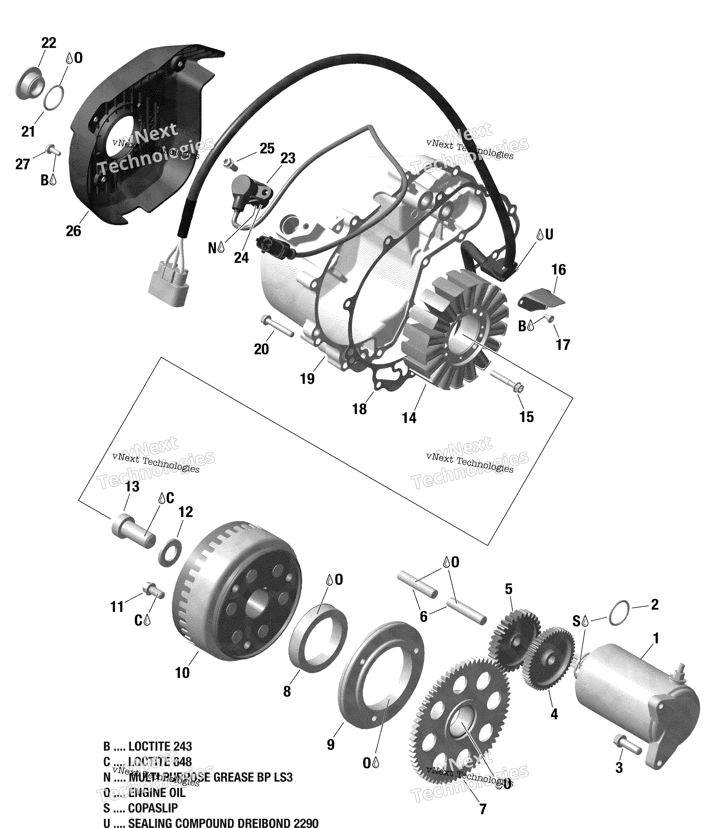 Магнето And Electric Starter