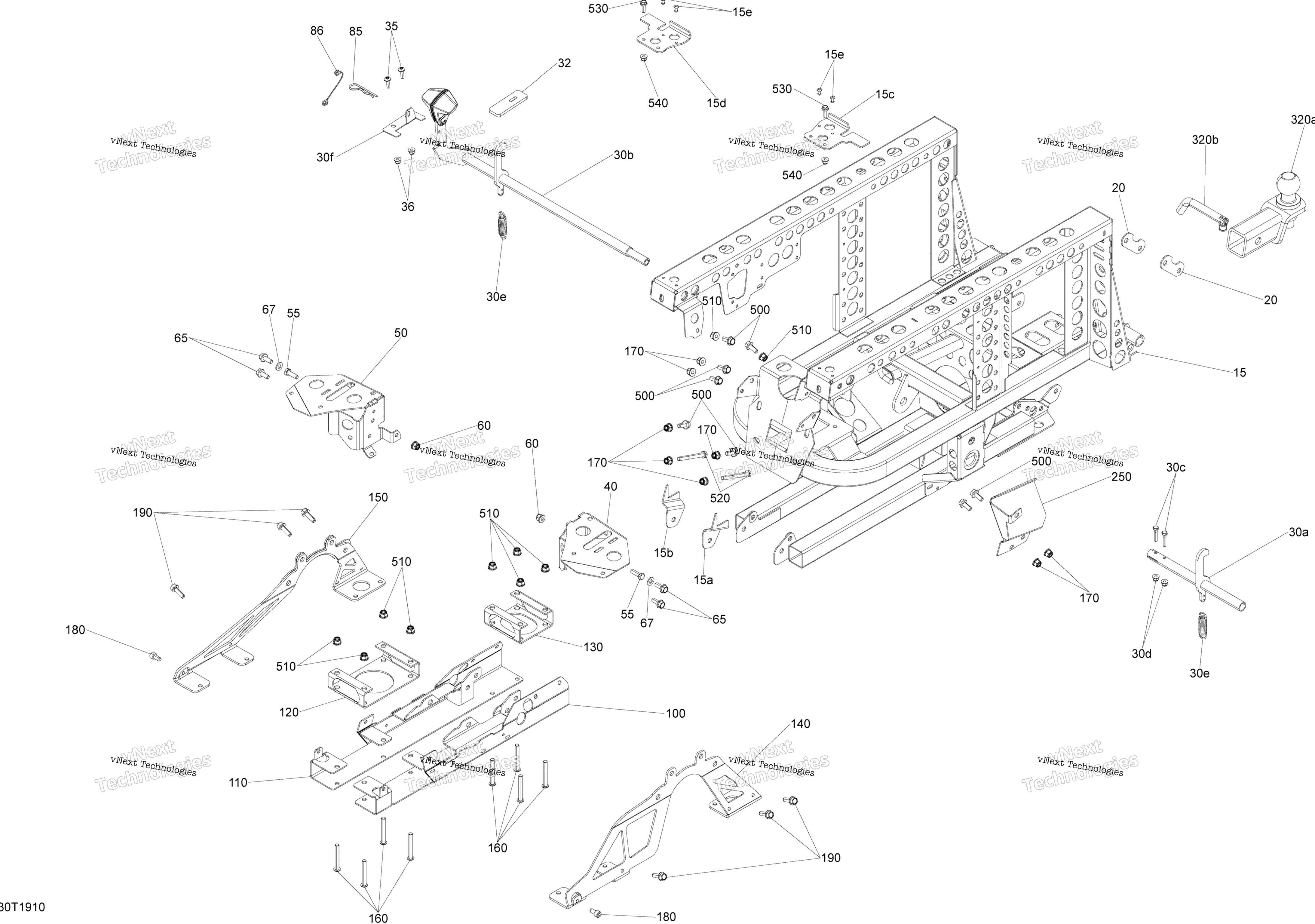 Рама - Rear Parts 2