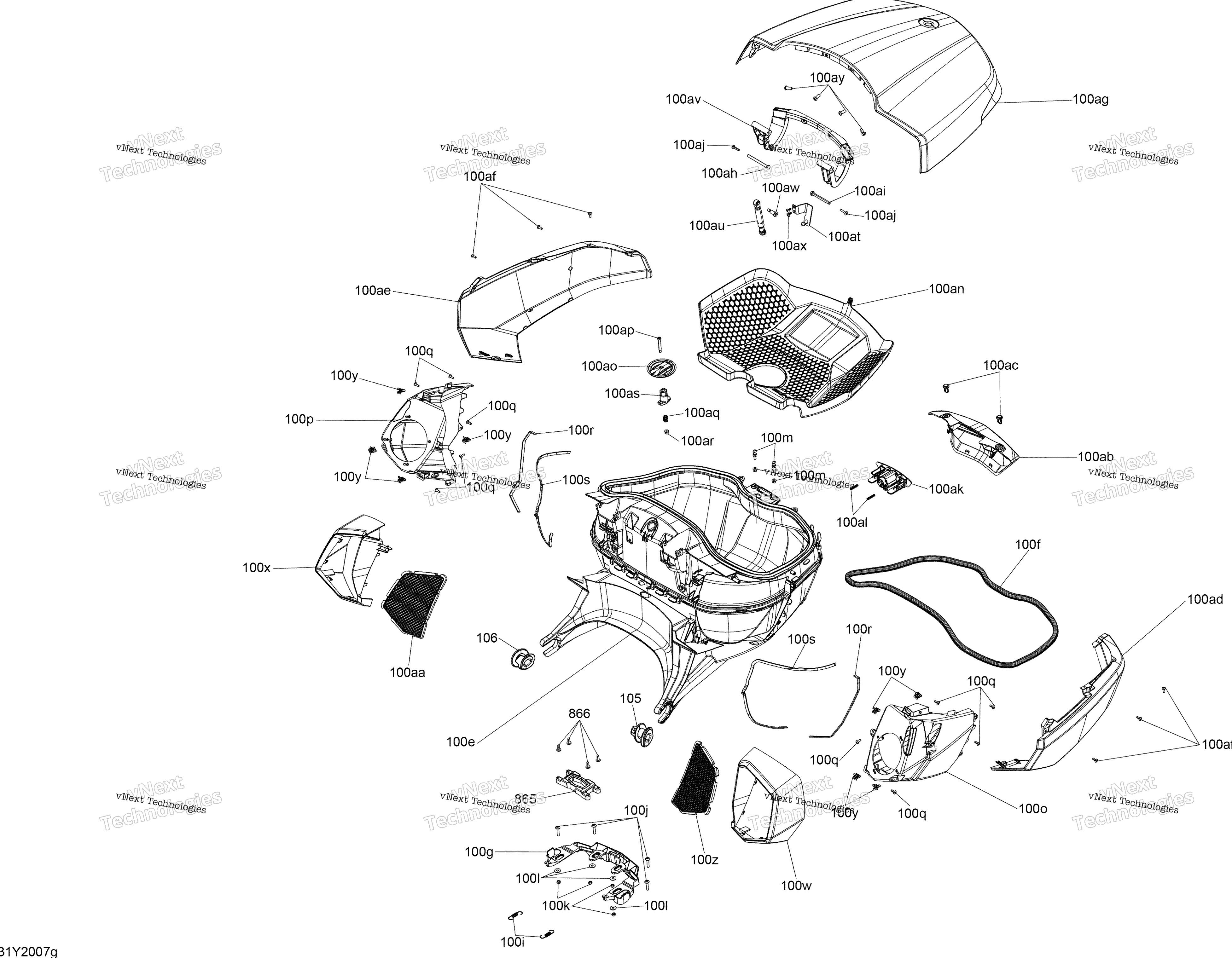 Кузов And Accessories Upper Cargo
