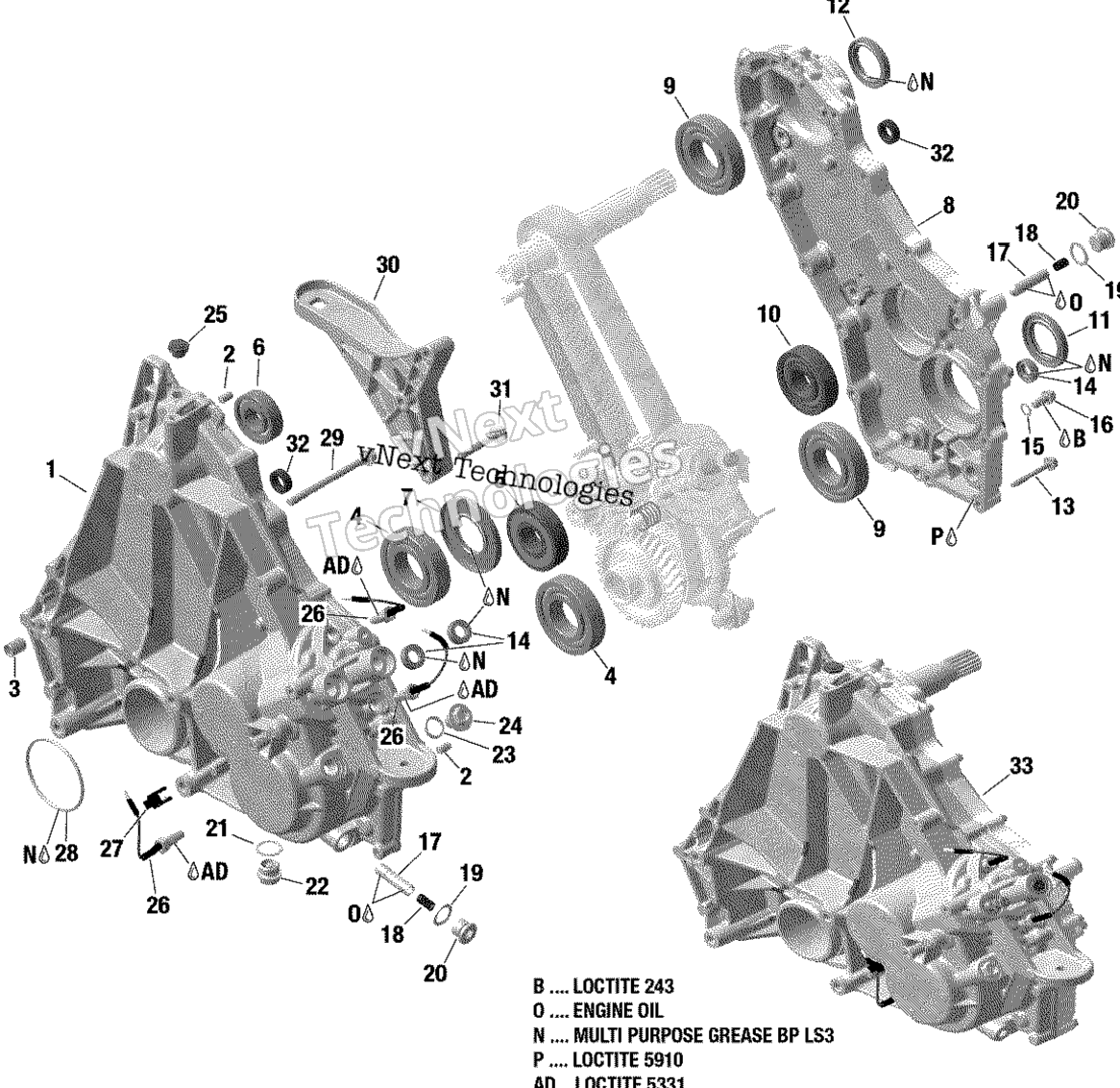 Rotax — Корпус КПП - 600 Ace