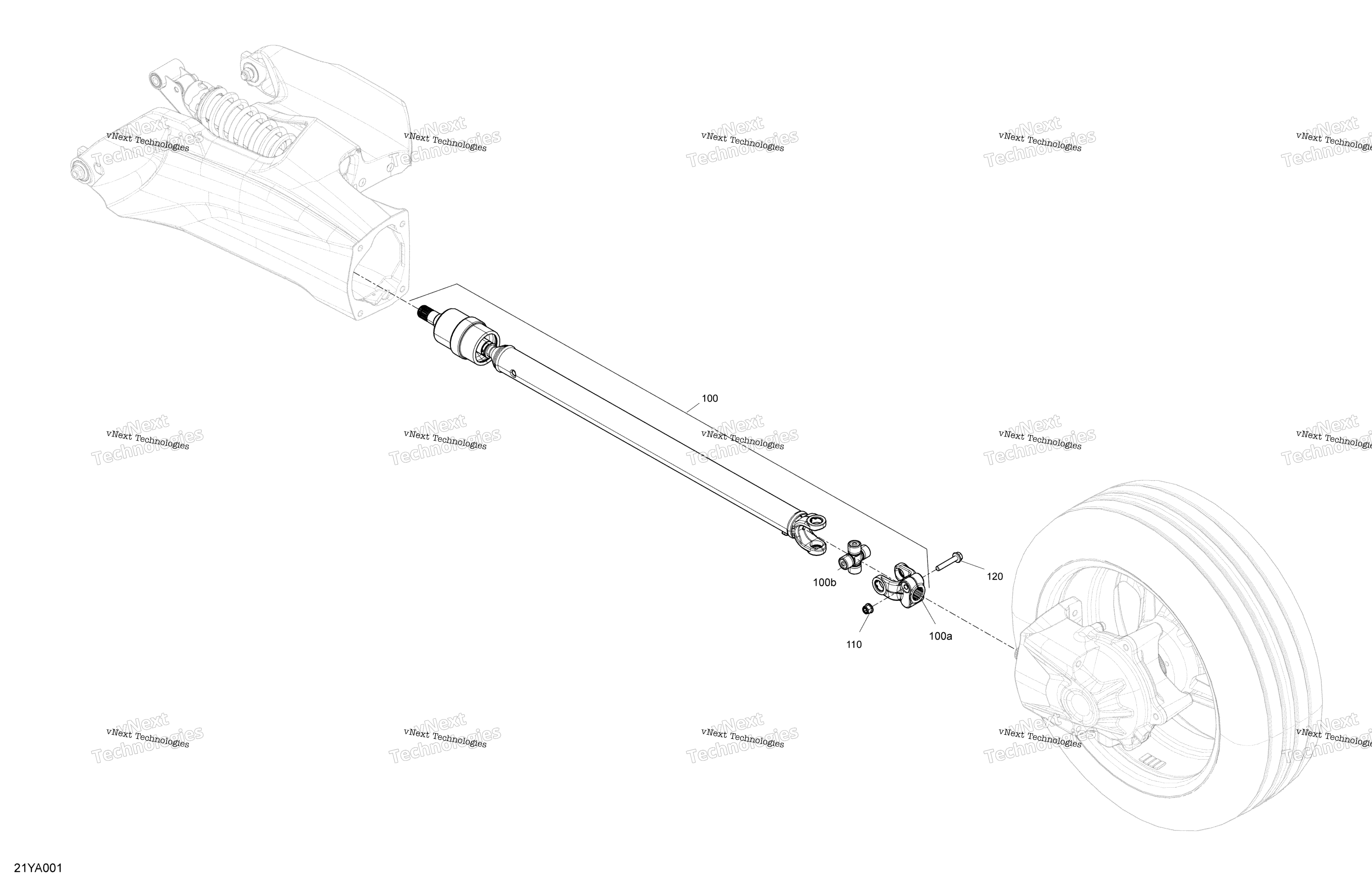 Привод - Rear Common Parts