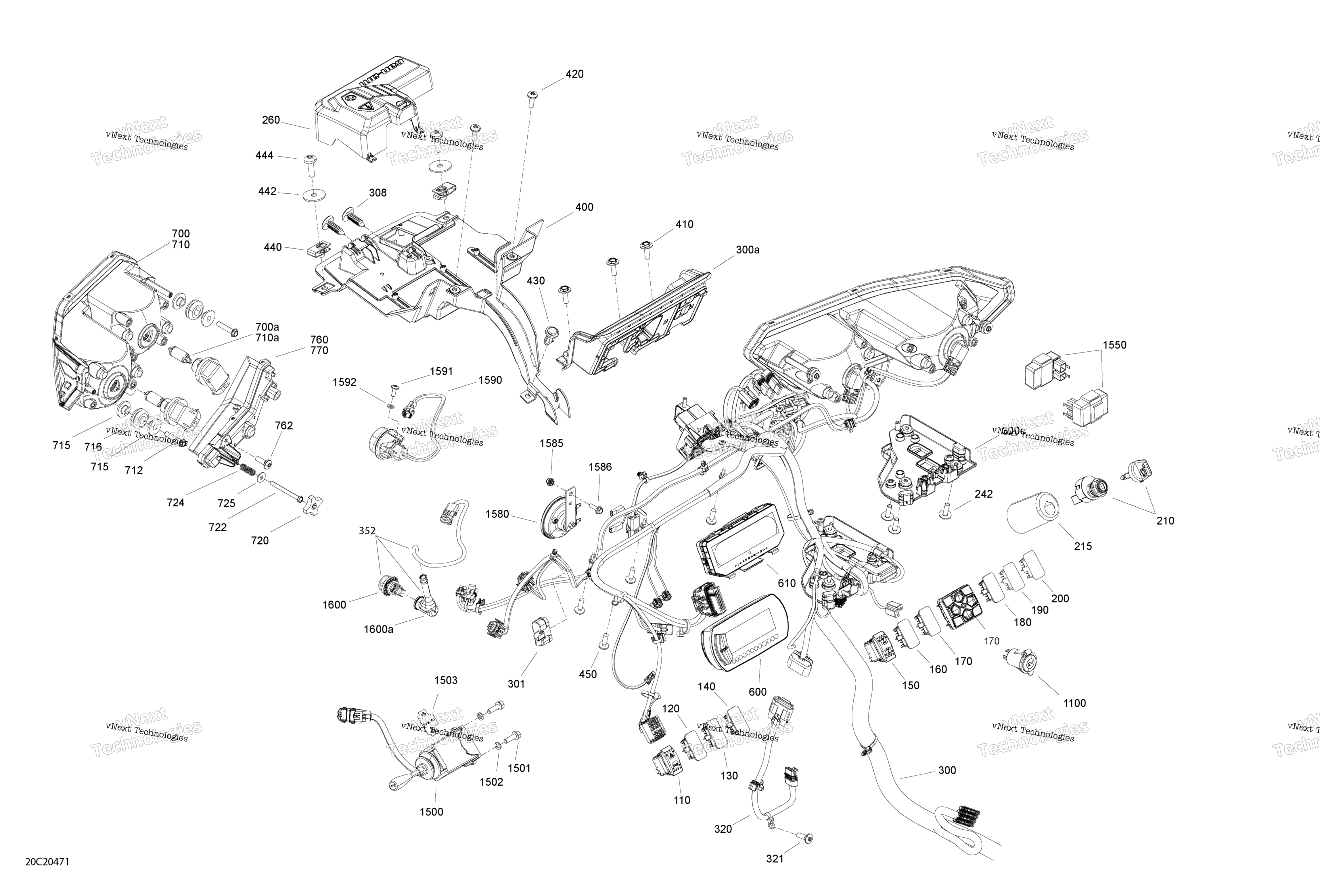 Электрооборудование - System - Front Section