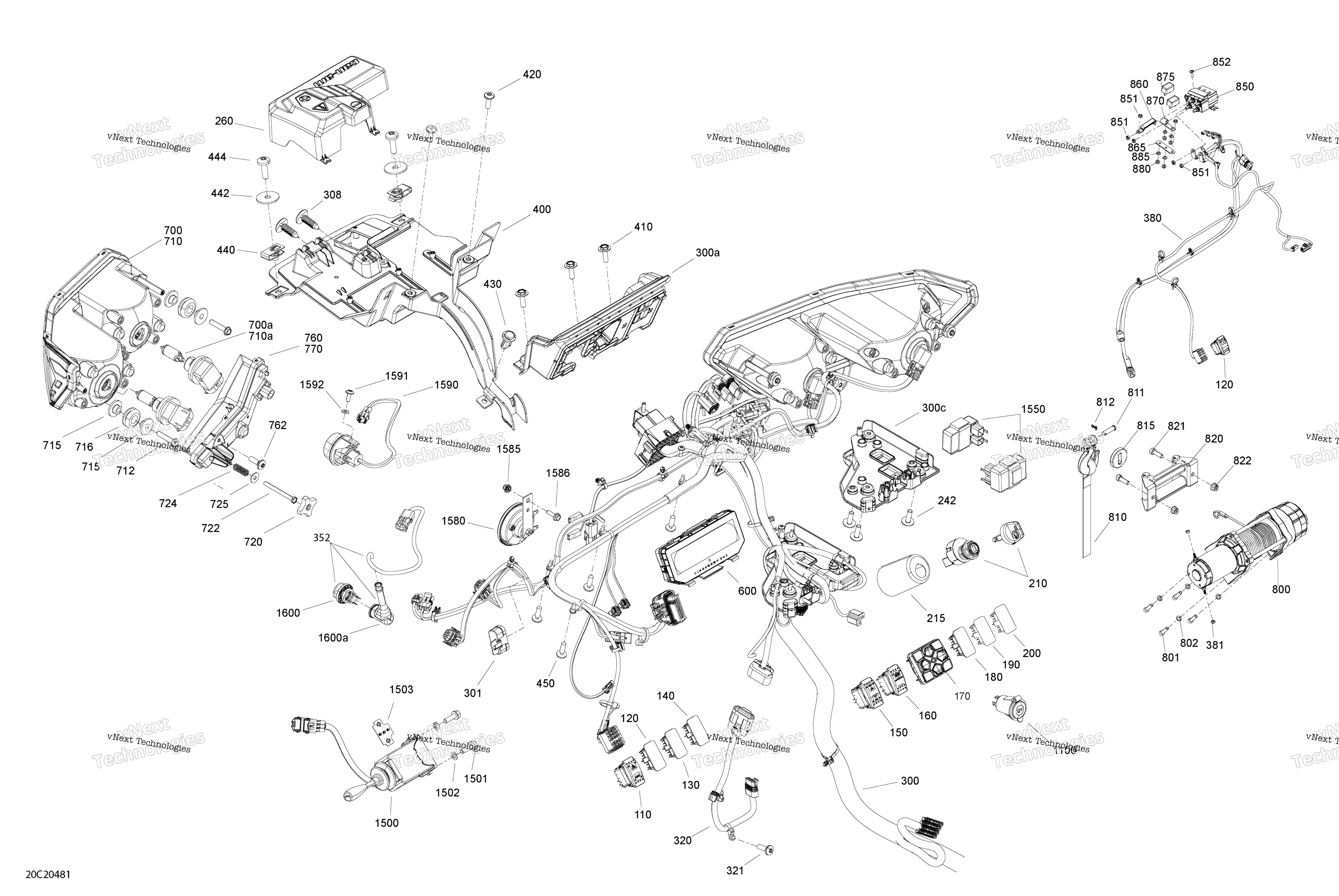 Электрооборудование - System - Front Section