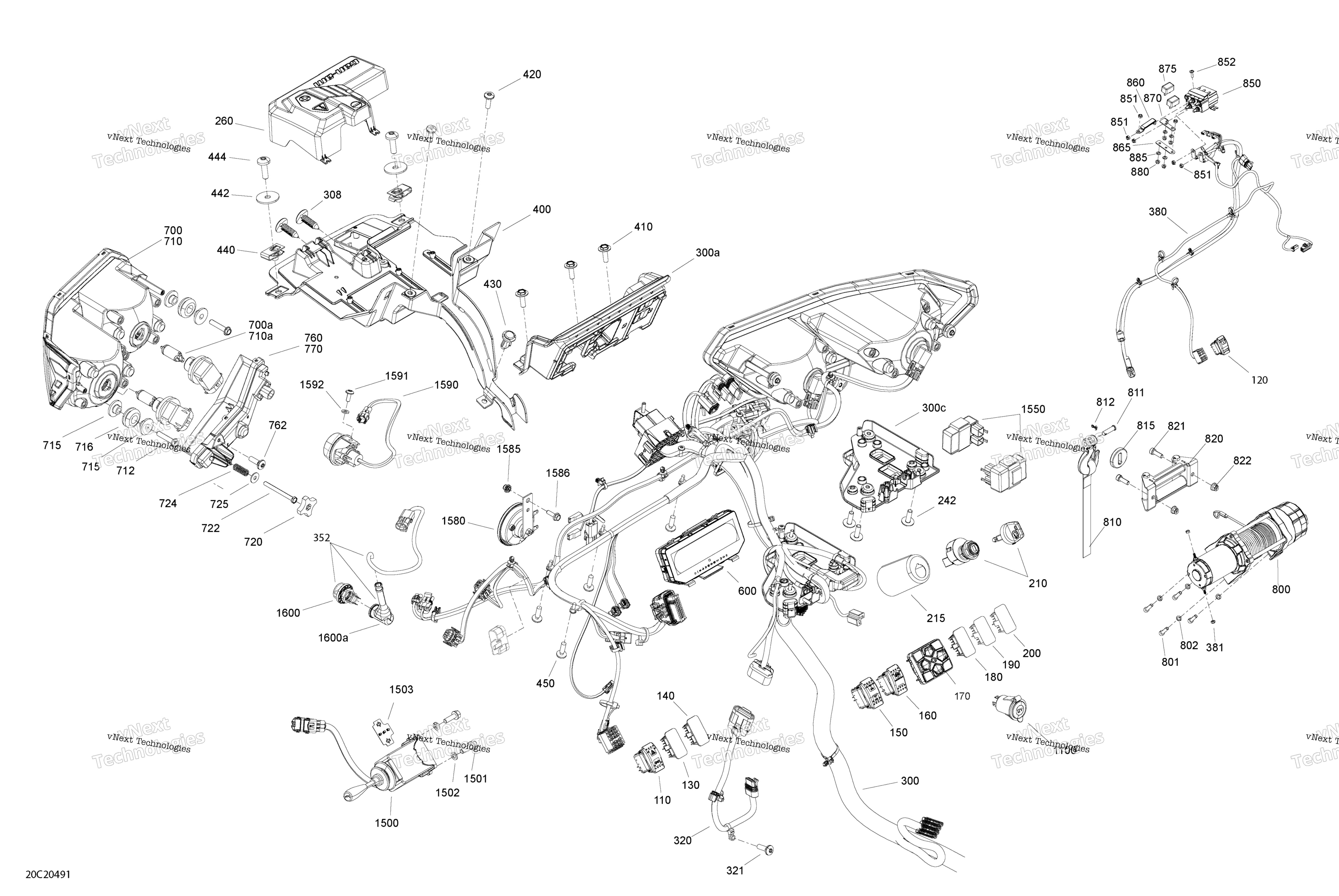 Электрооборудование - System - Front Section