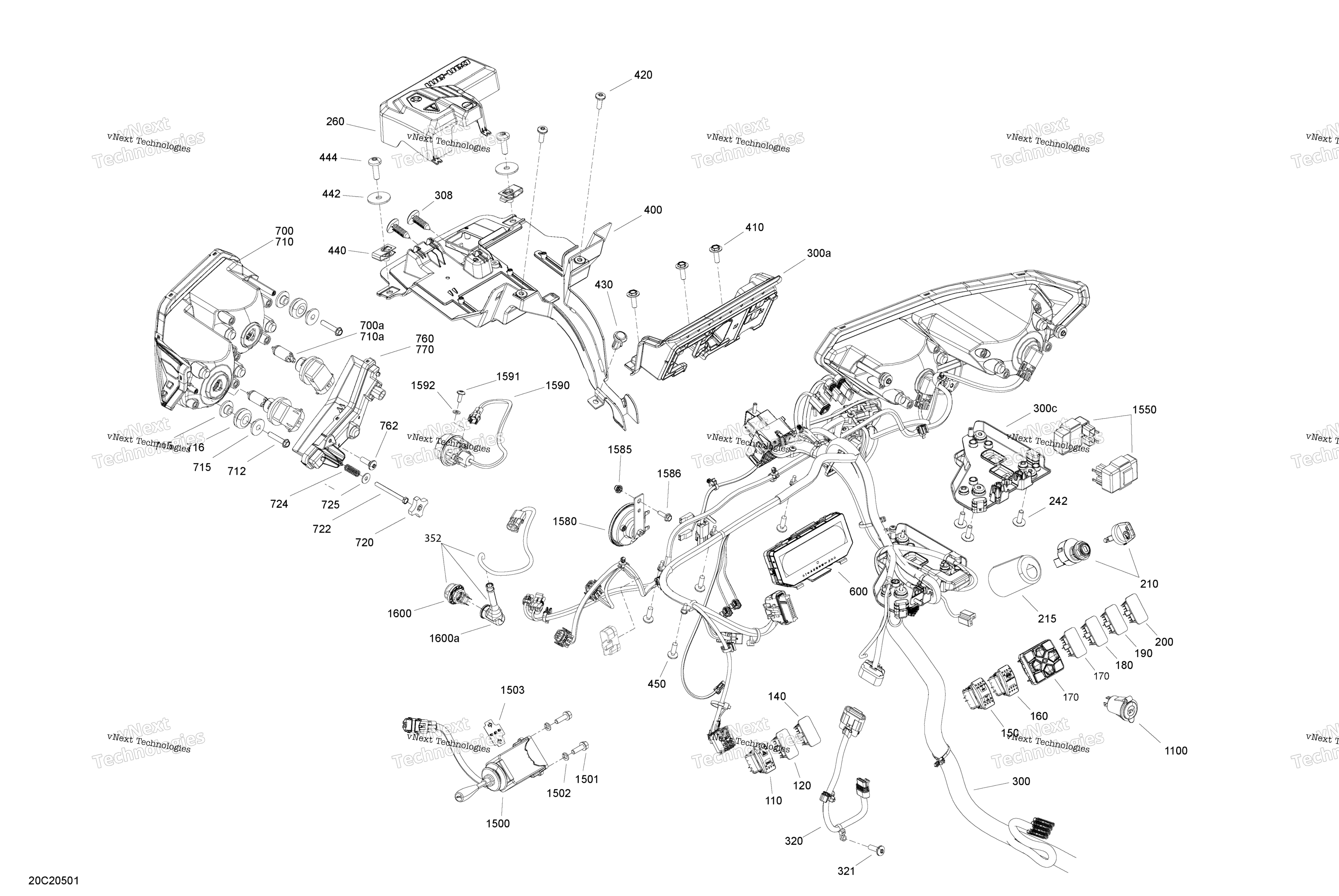 Электрооборудование - System - Front Section