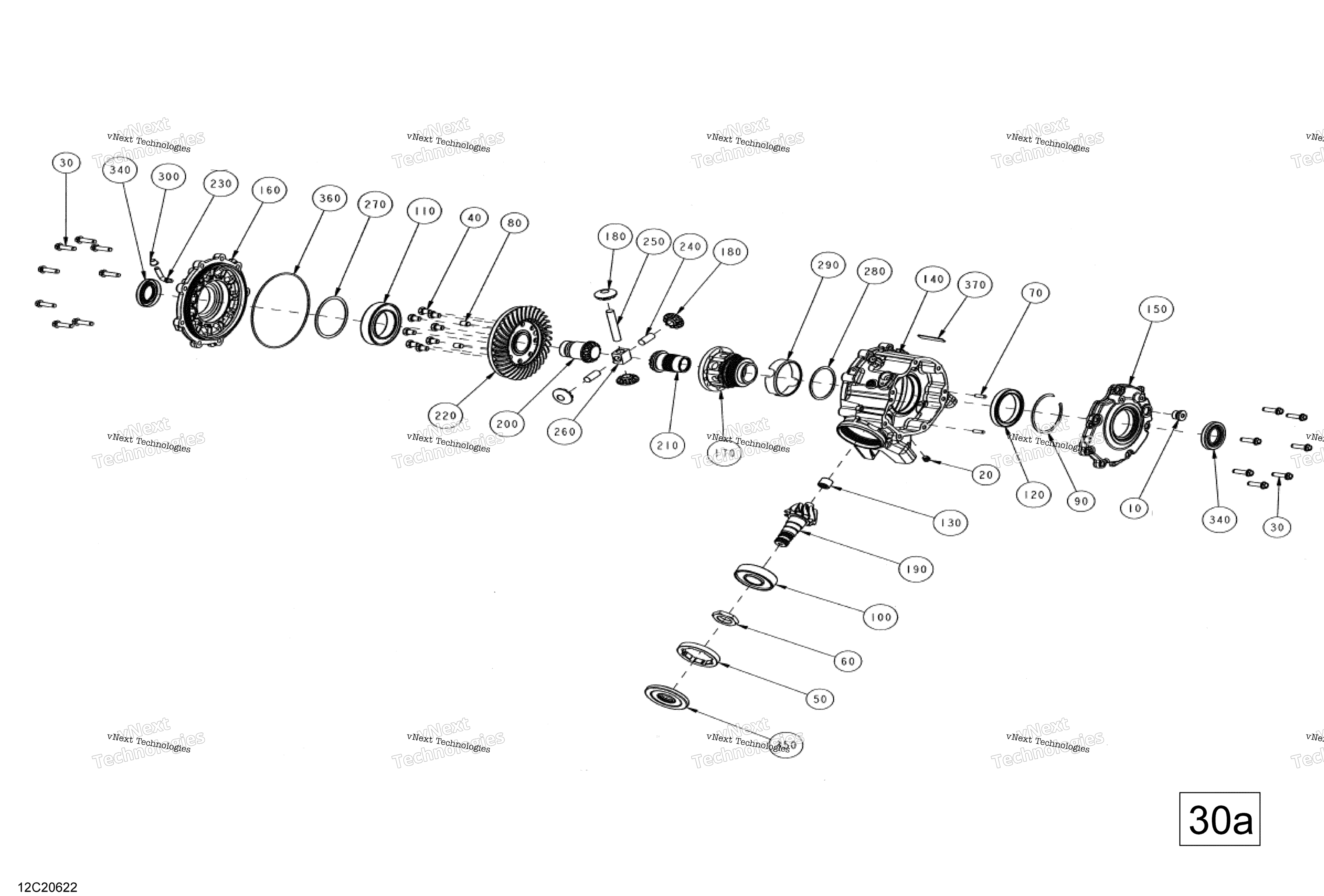 Передняя часть Drive - Differential Parts - Dps