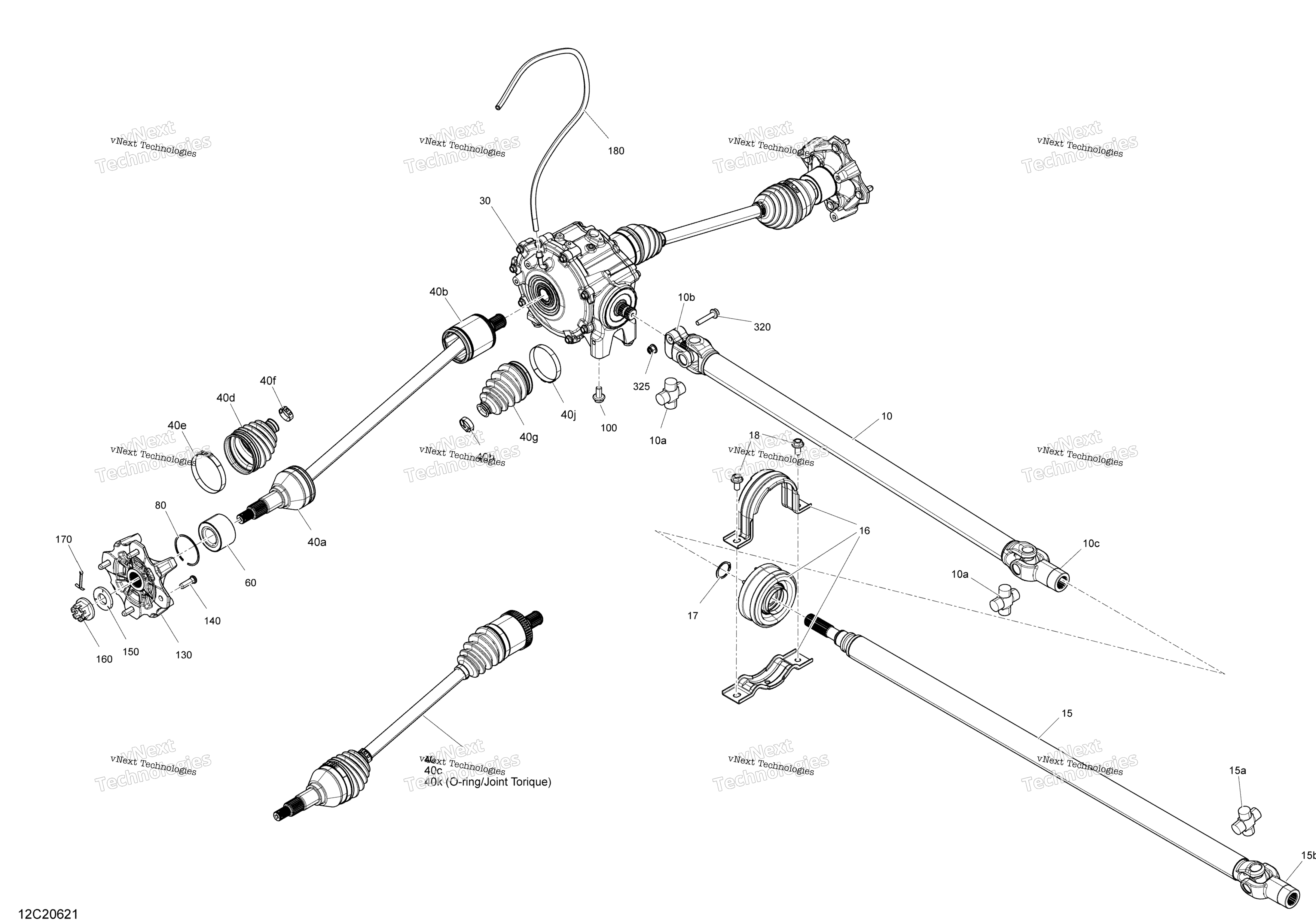 Передняя часть Drive - Common Parts - Dps