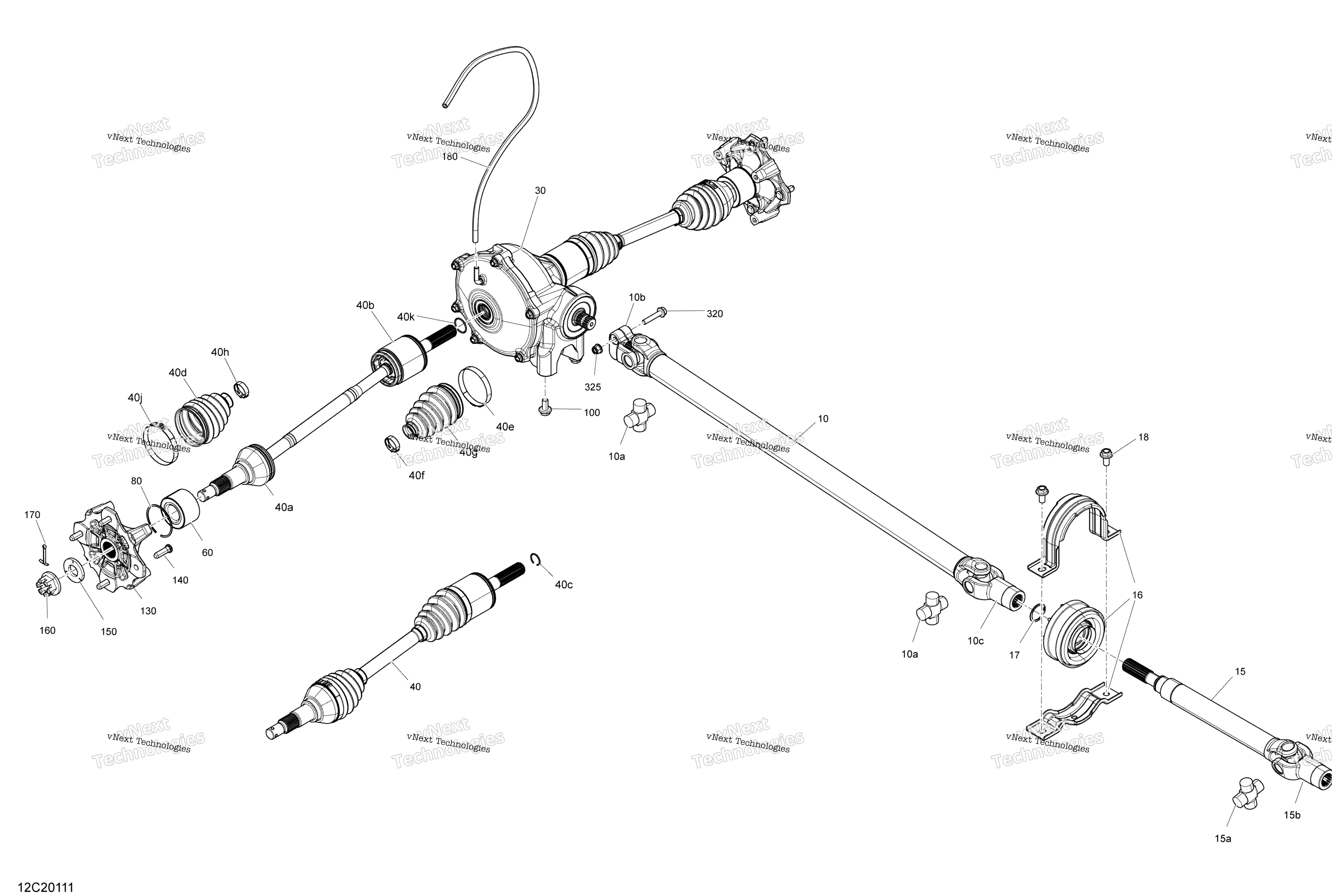 Передняя часть Drive - Common Parts - Dps