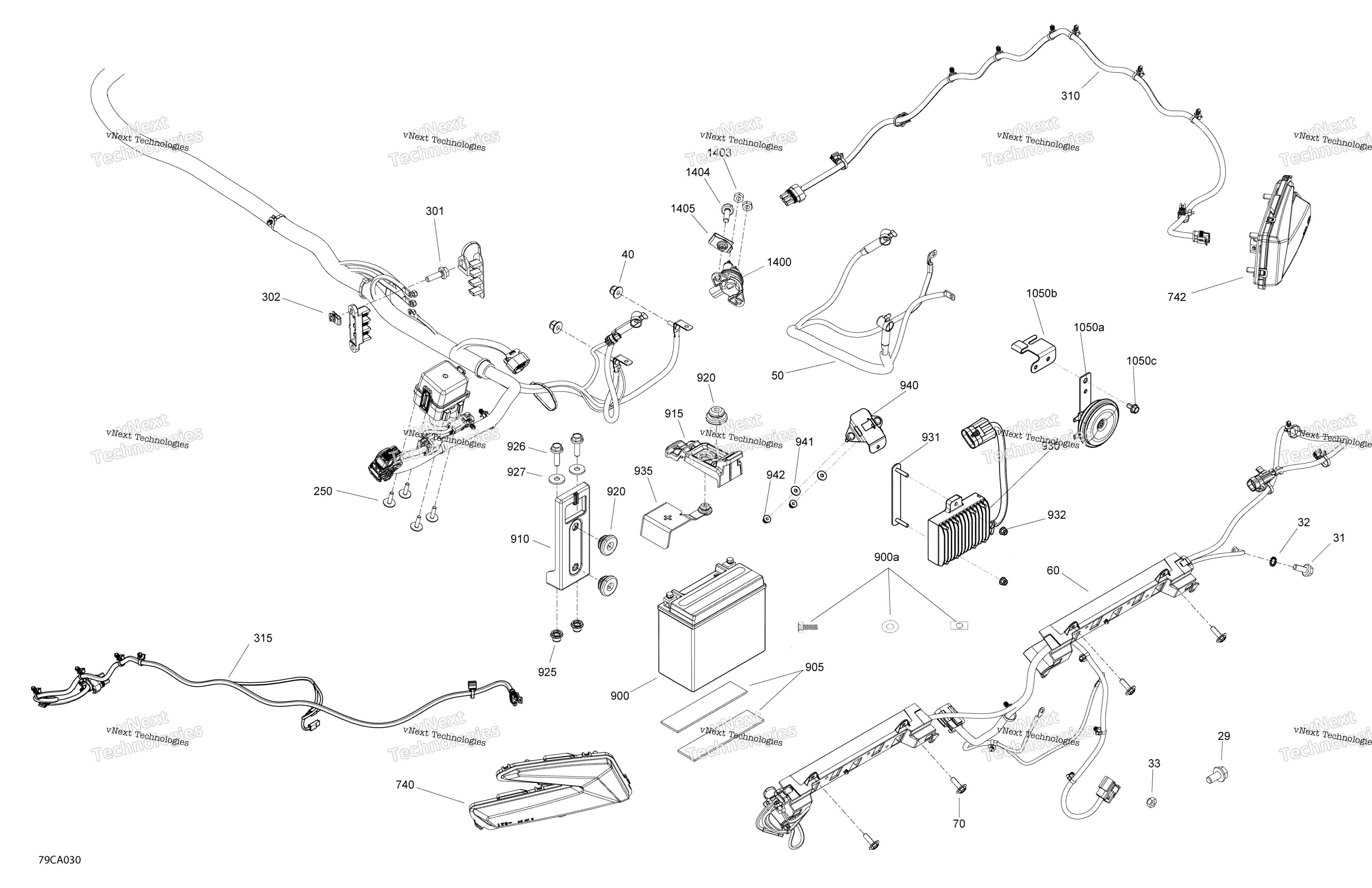 Электрооборудование - Rear System