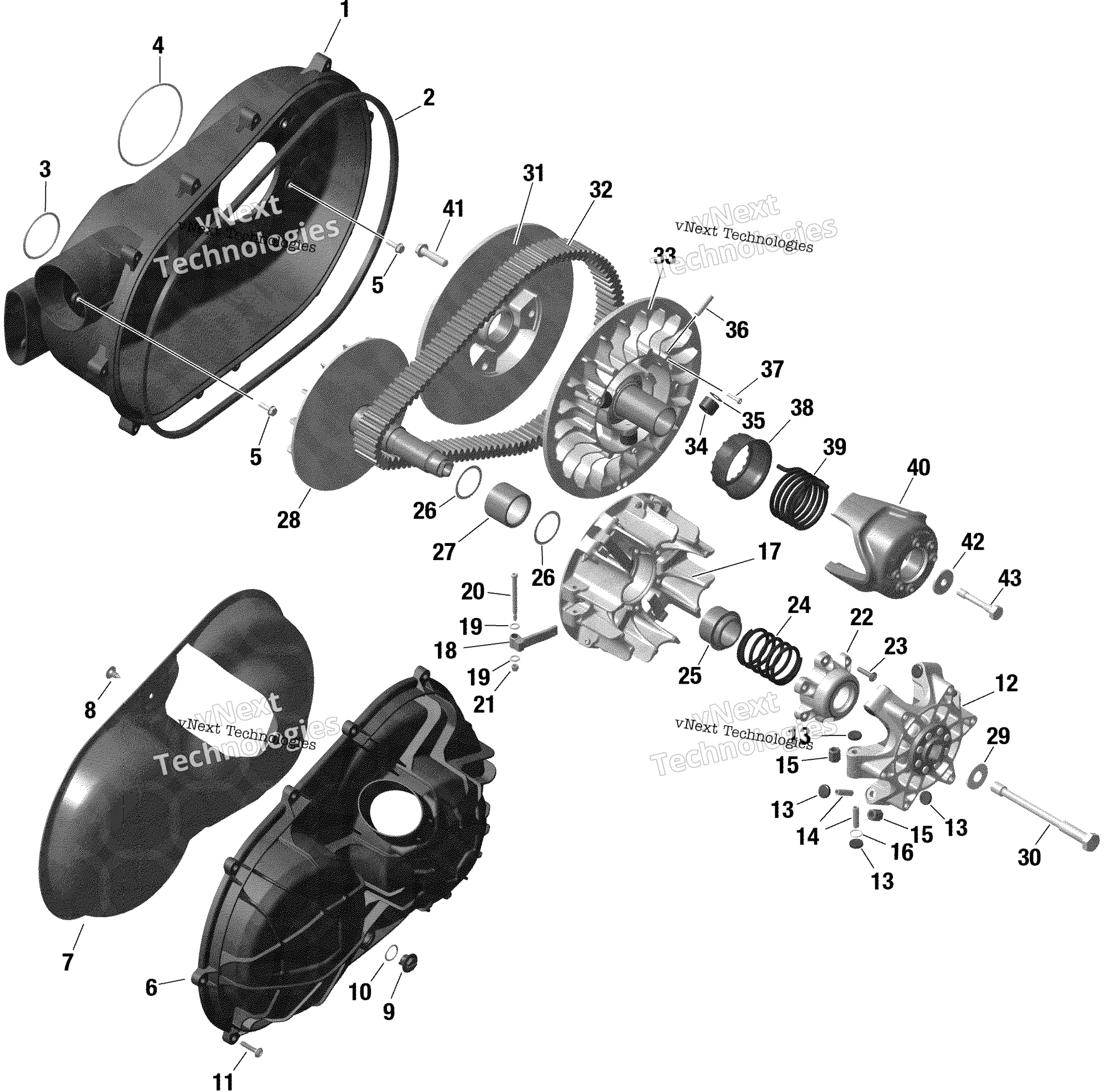 Rotax трансмиссия 72 3