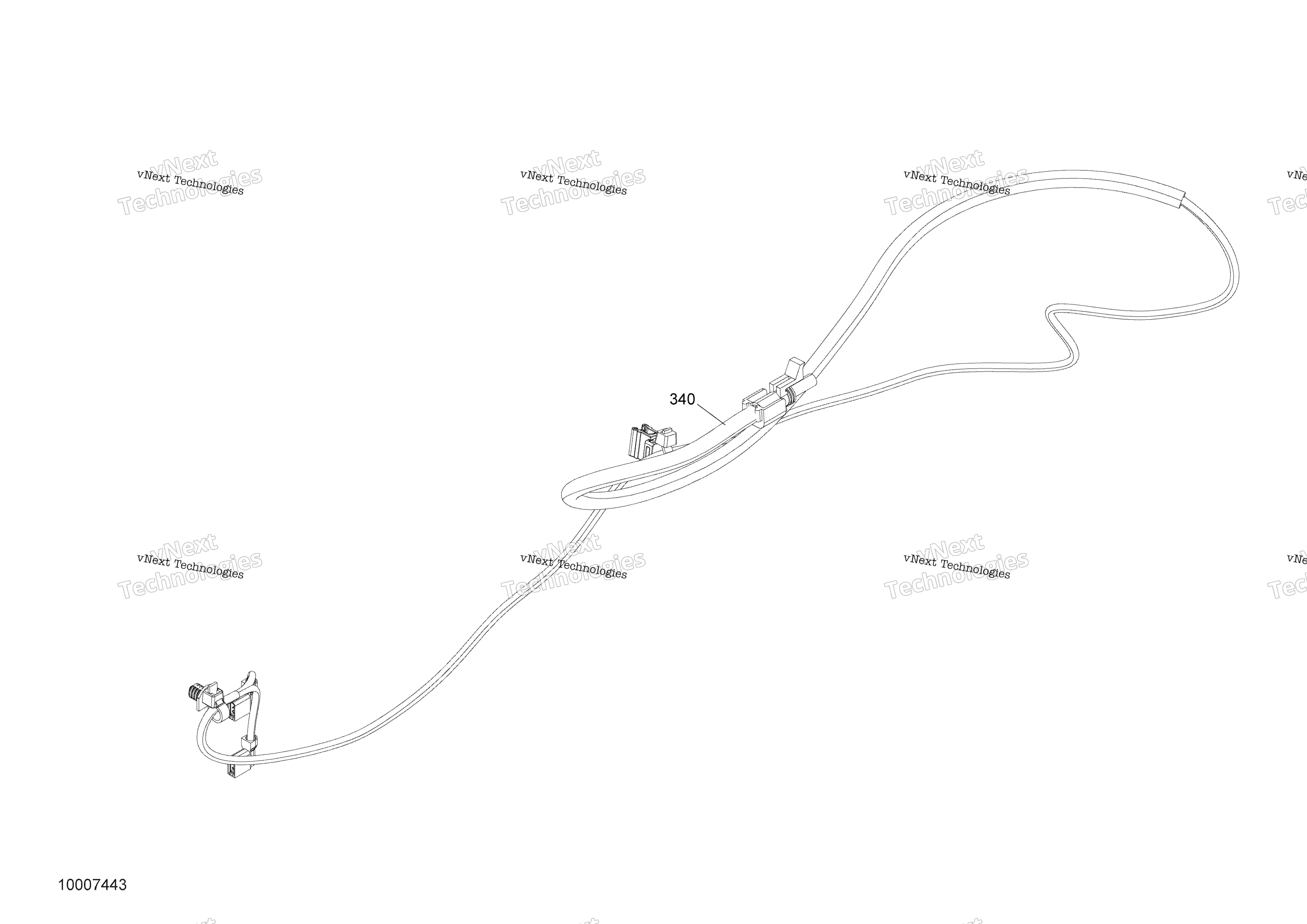 Электрооборудование - Front Wiring Harness