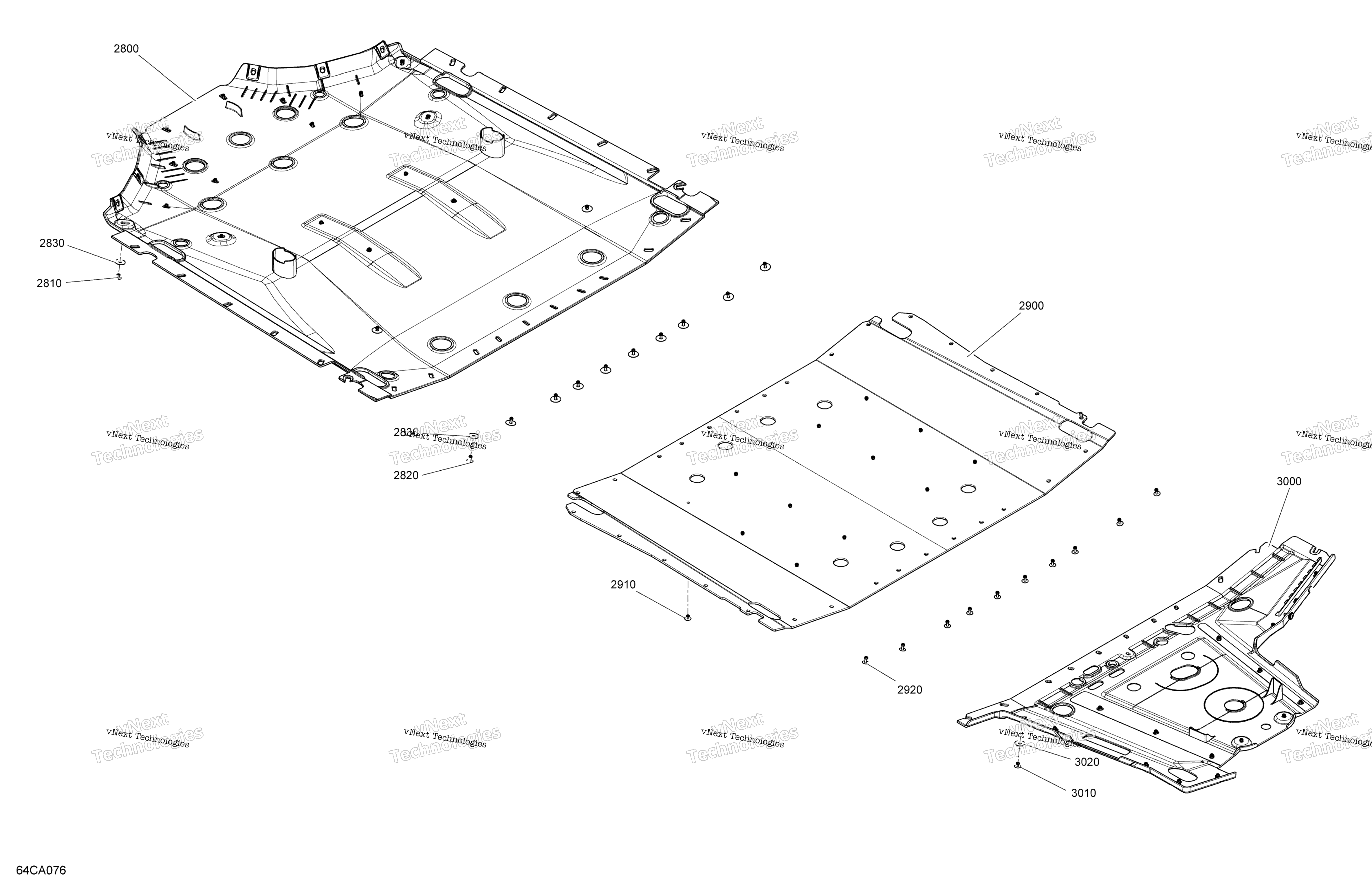 кузов Skid Plate