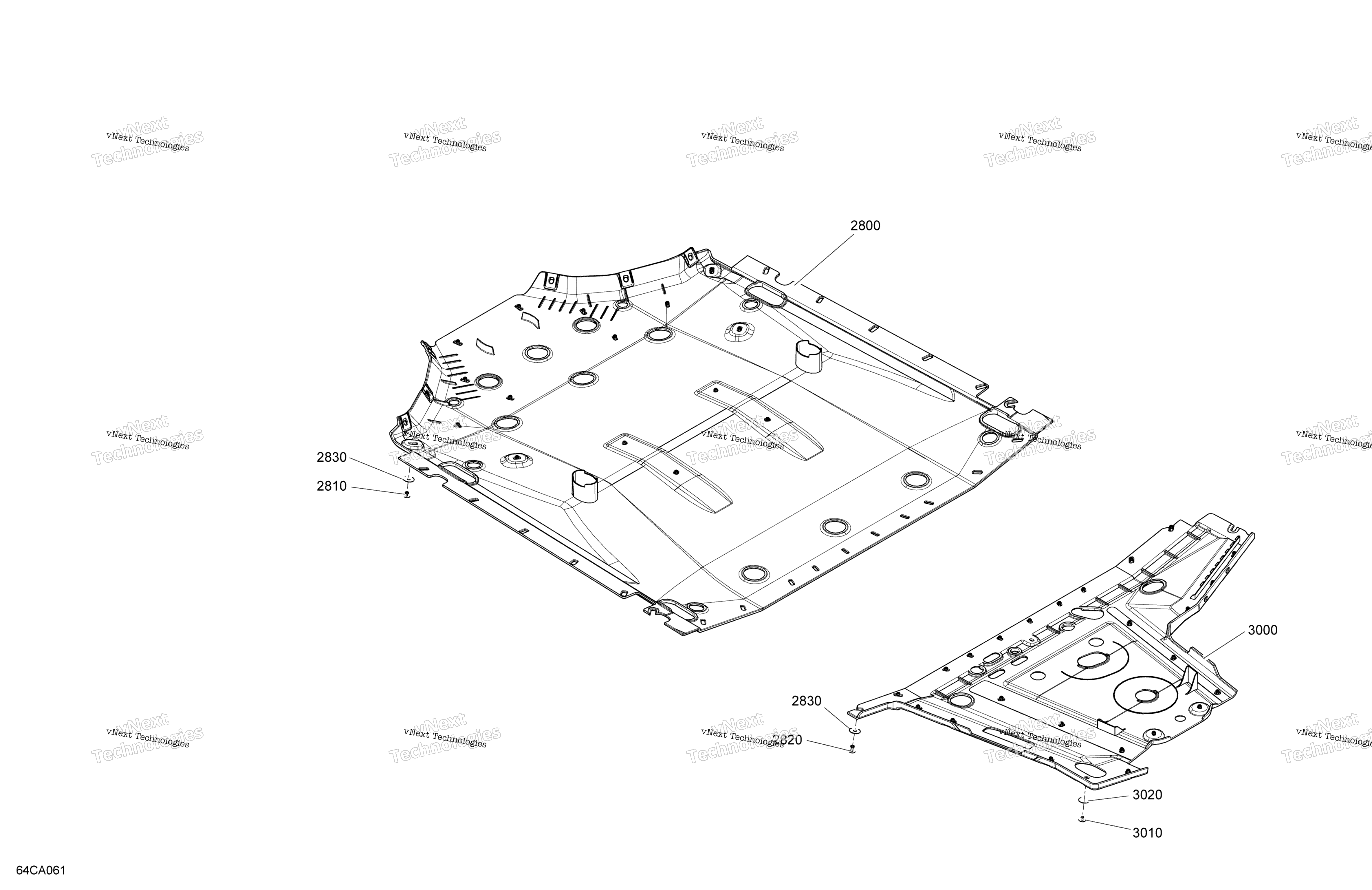 кузов Skid Plate
