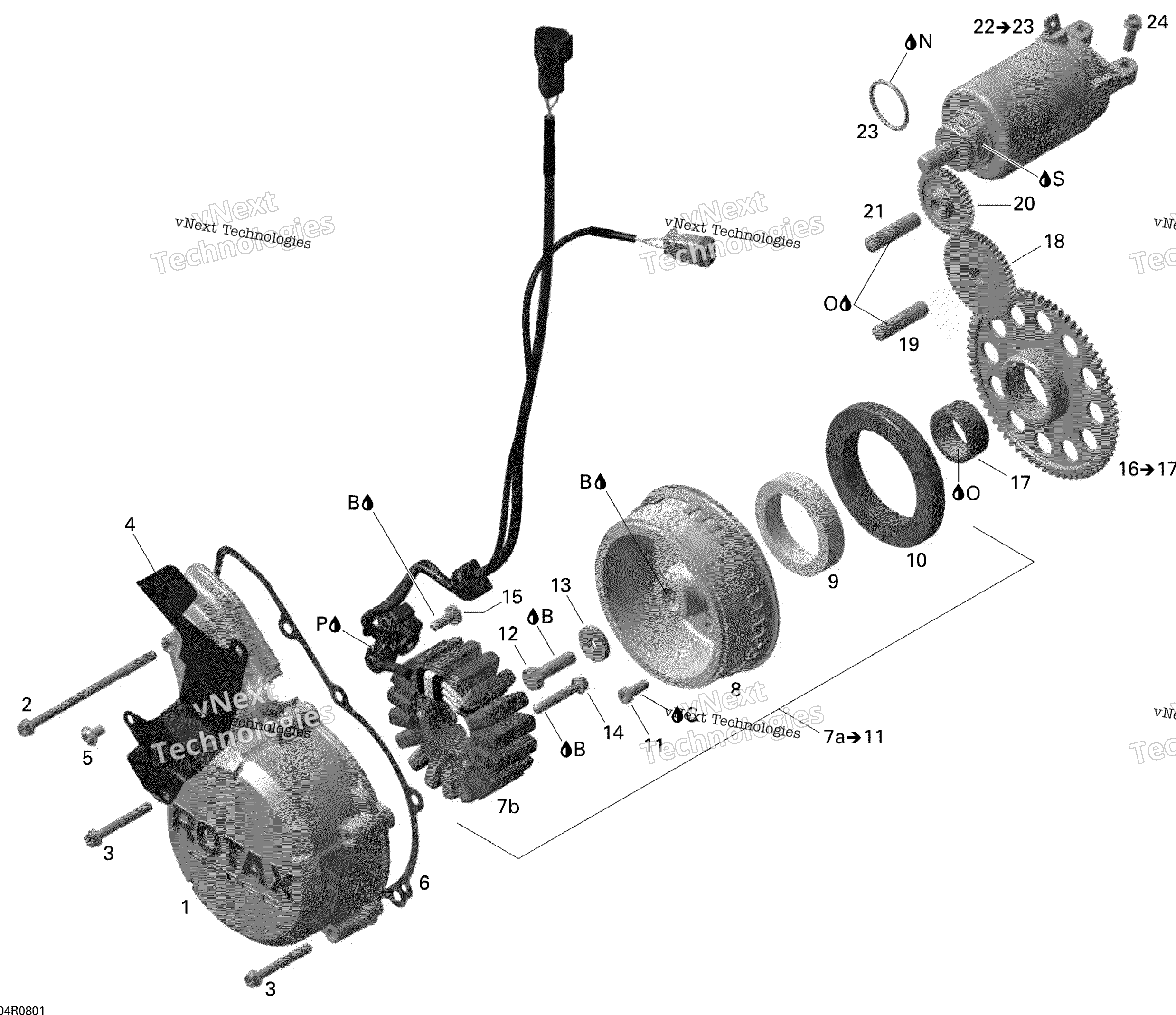 Магнето And Electric Starter