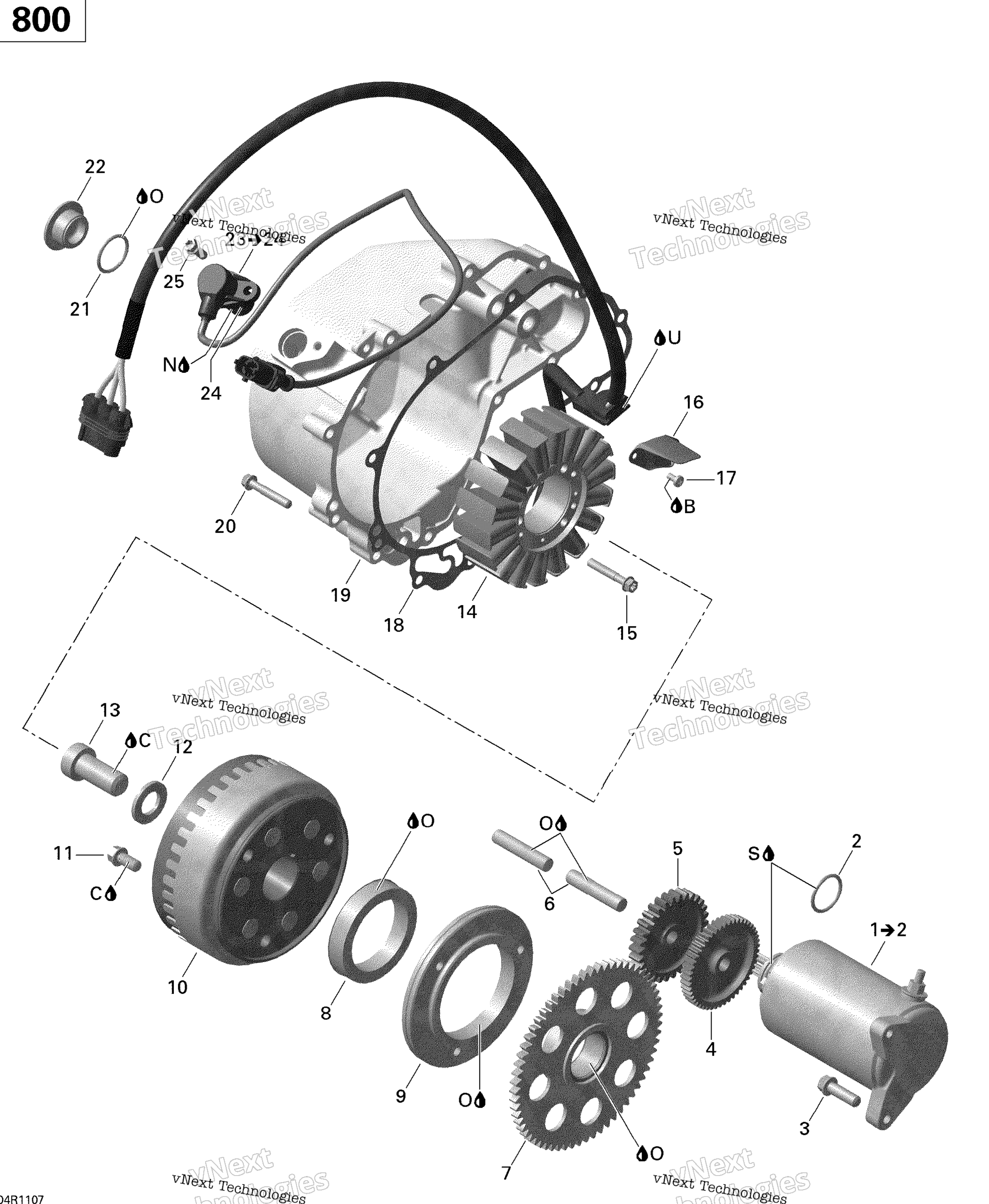 Магнето And Electric Starter