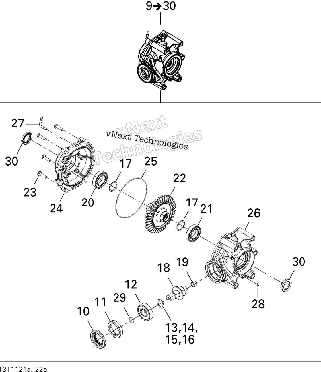 Differential Ass, задний 1