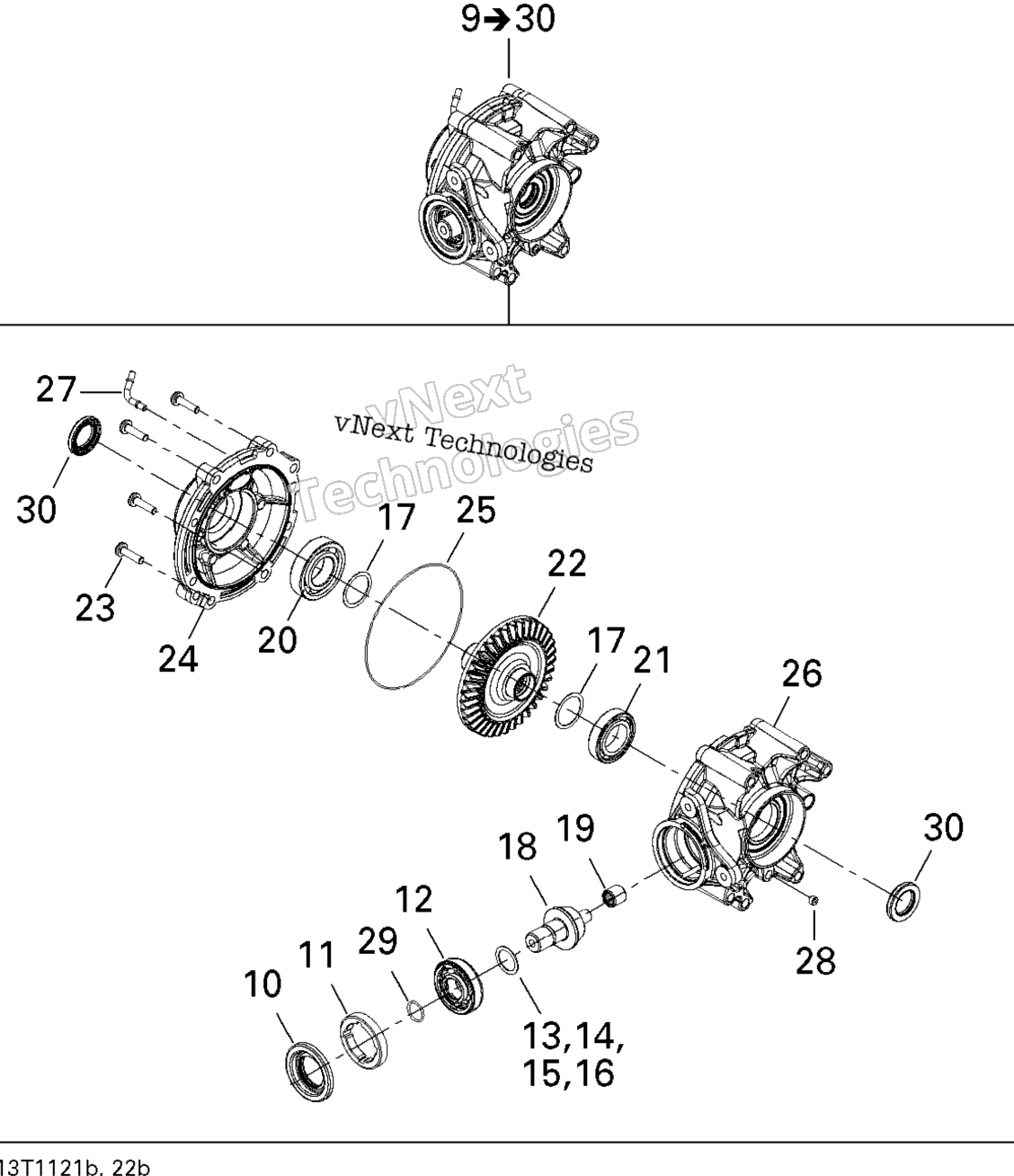 Differential Ass, задний 2