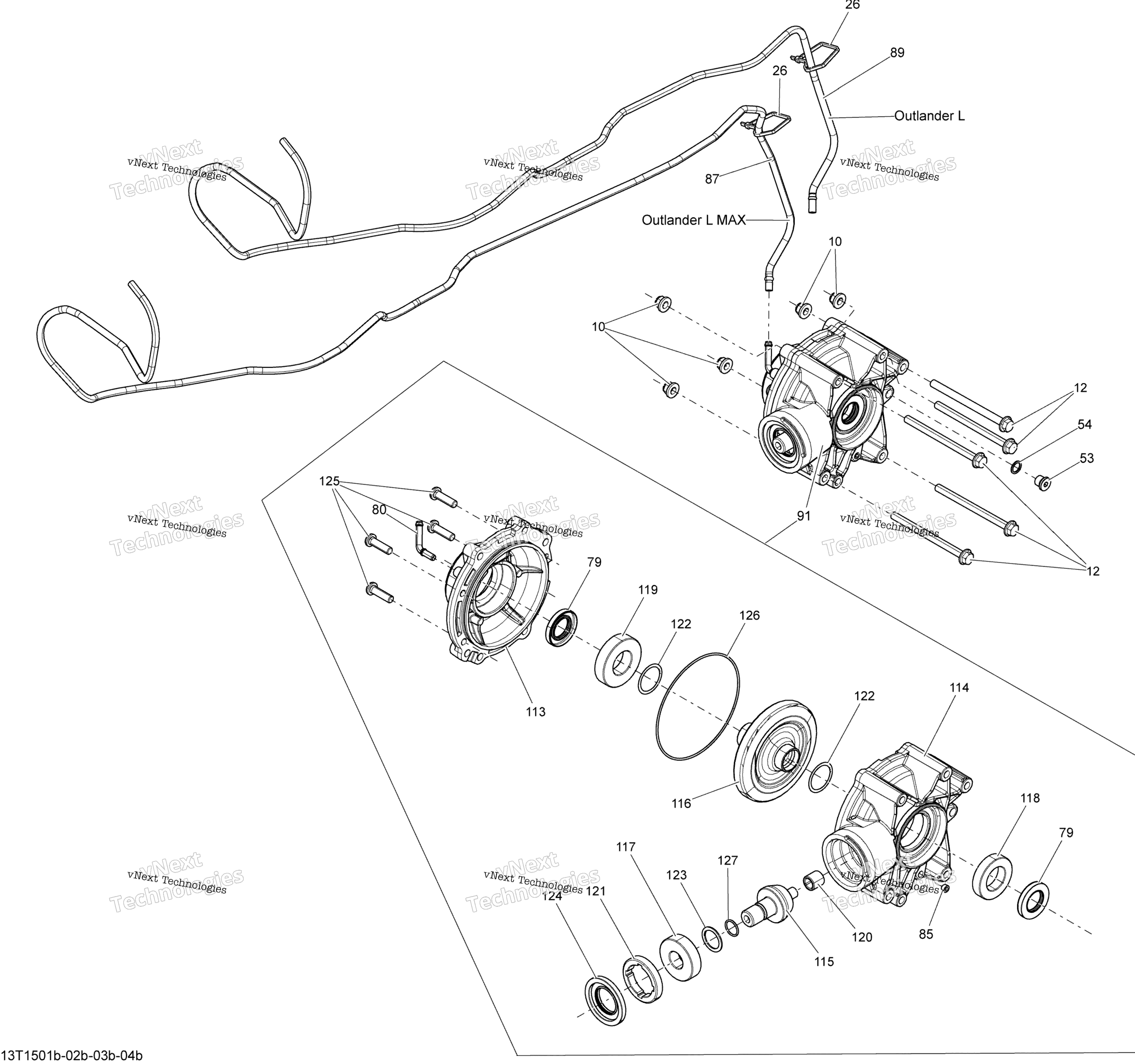Привод System, Rear Differential