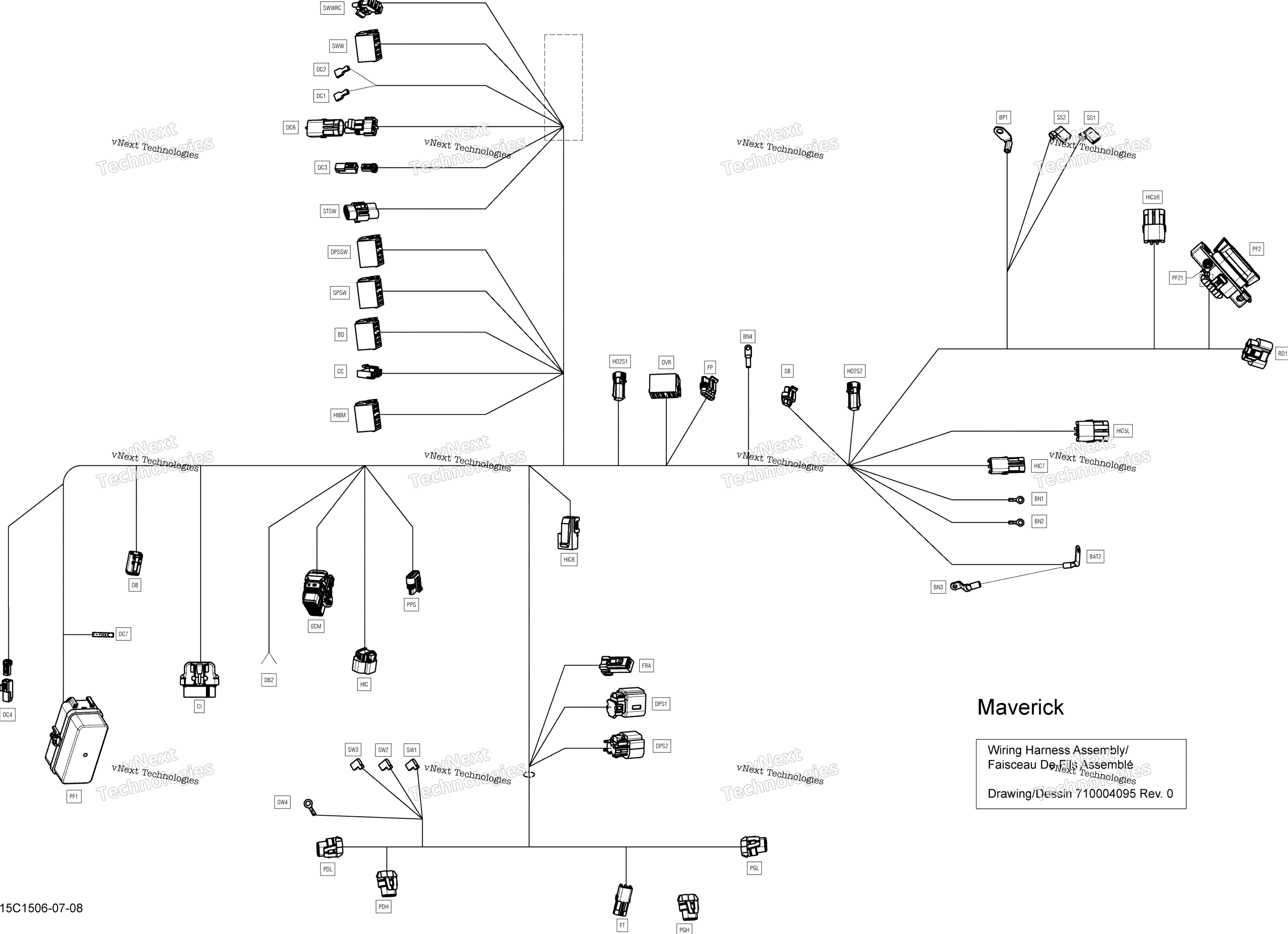 Электрооборудование Harness Main